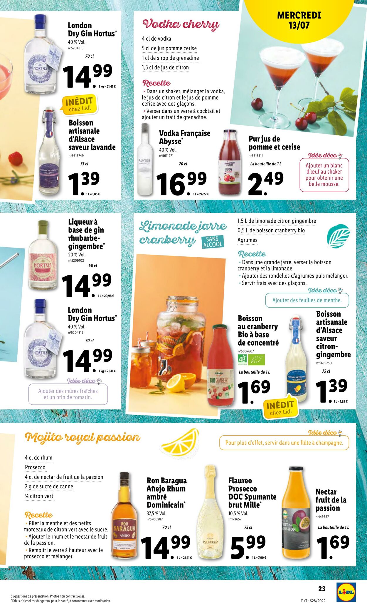 Catalogue Lidl 13.07.2022 - 19.07.2022