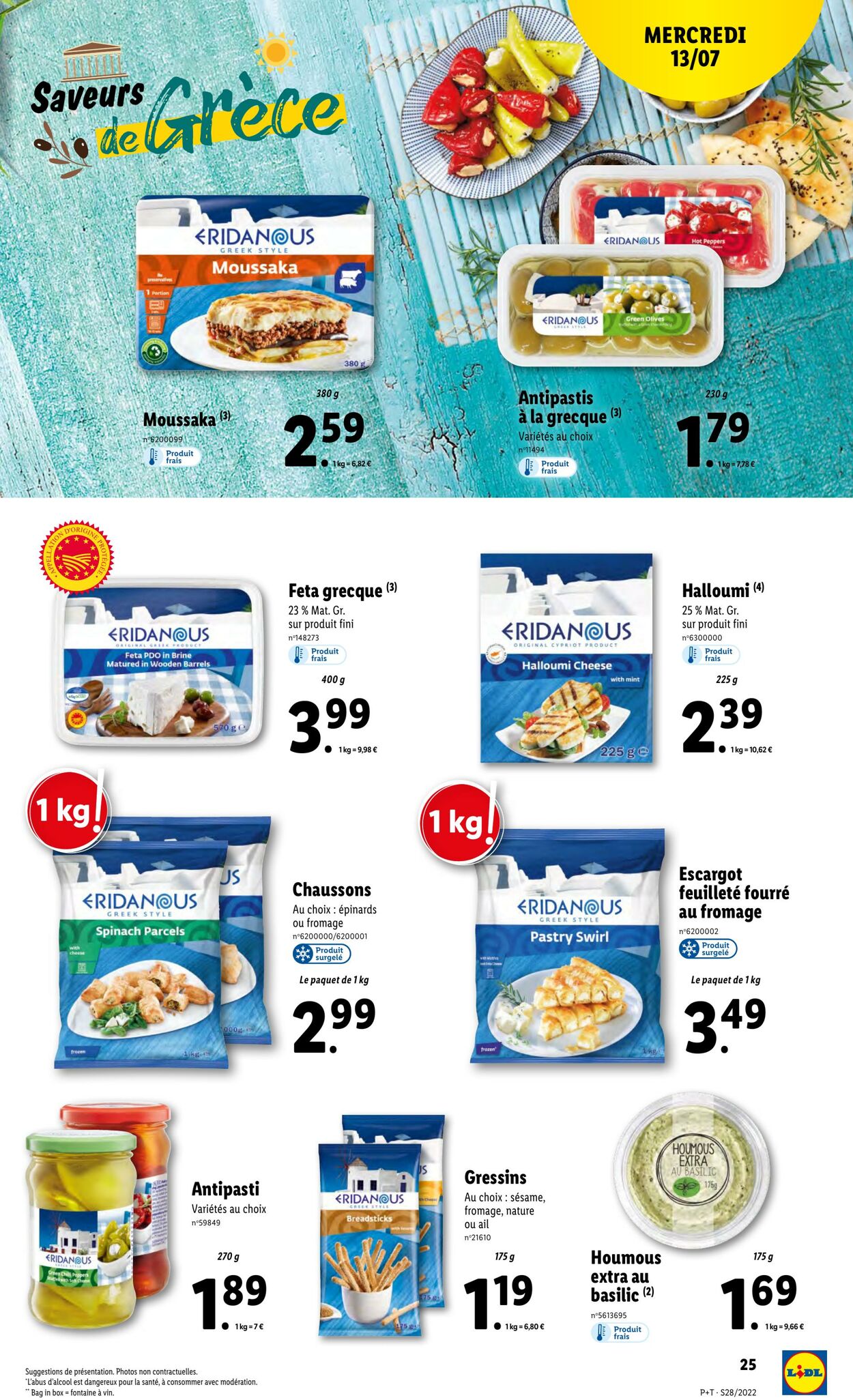 Catalogue Lidl 13.07.2022 - 19.07.2022