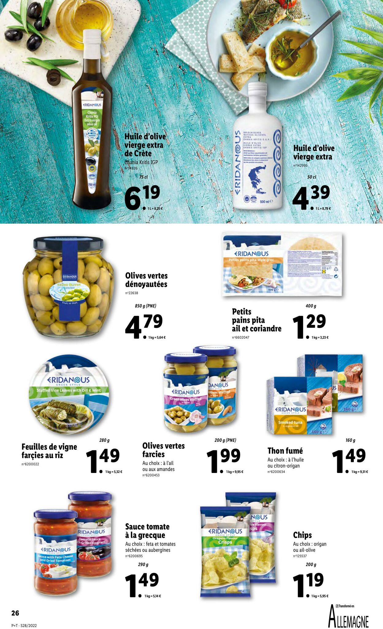 Catalogue Lidl 13.07.2022 - 19.07.2022