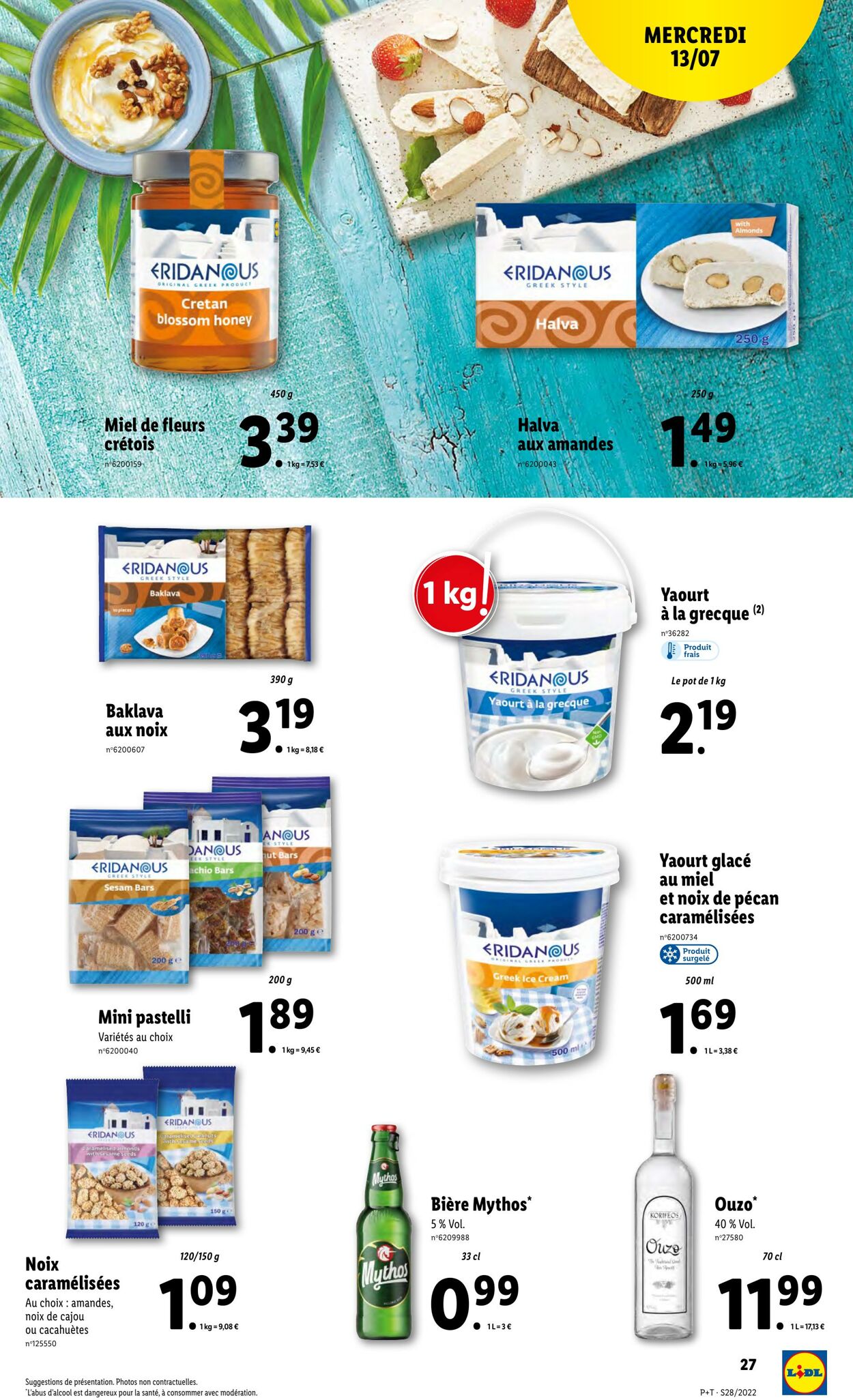 Catalogue Lidl 13.07.2022 - 19.07.2022