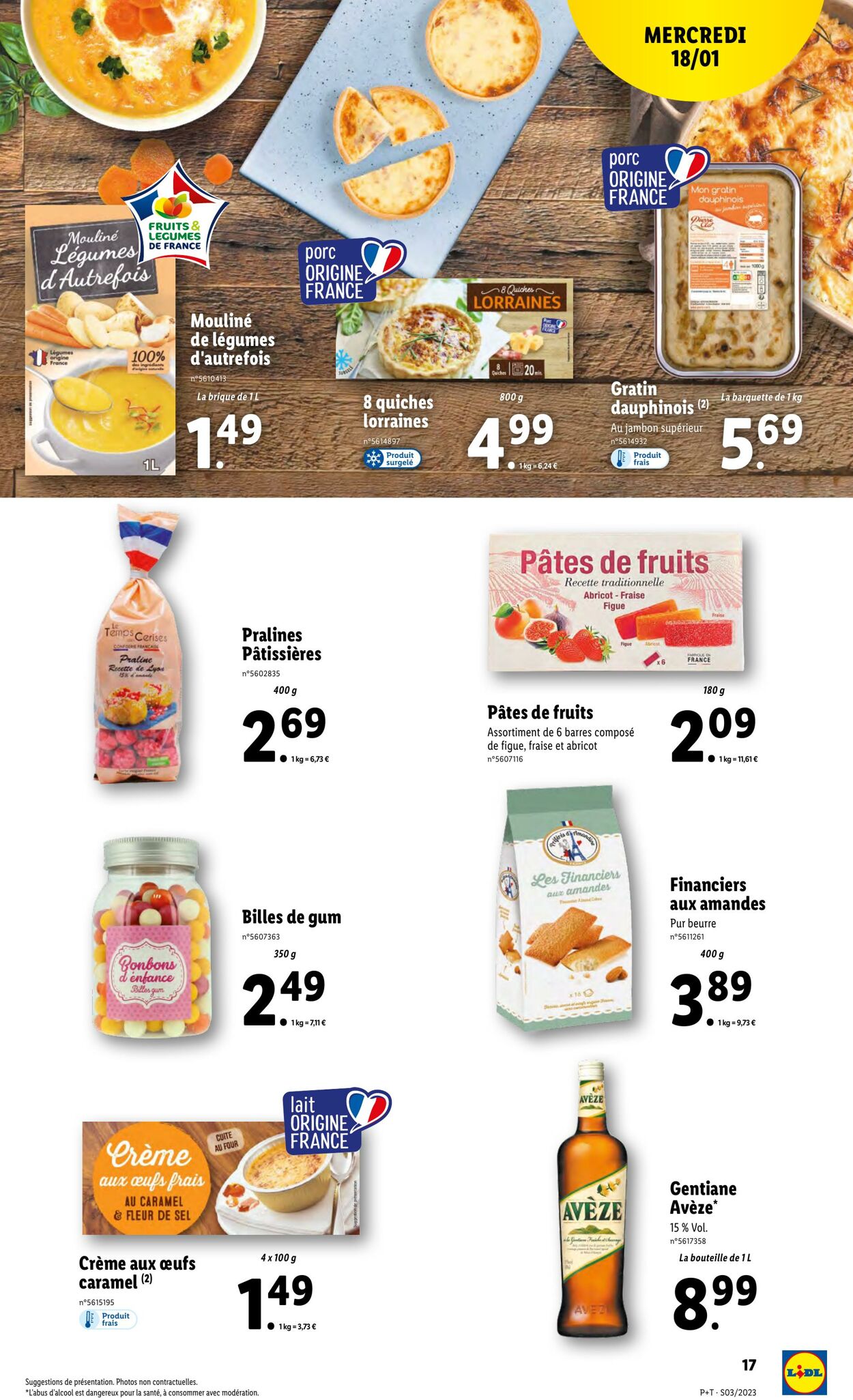 Catalogue Lidl 18.01.2023 - 24.01.2023