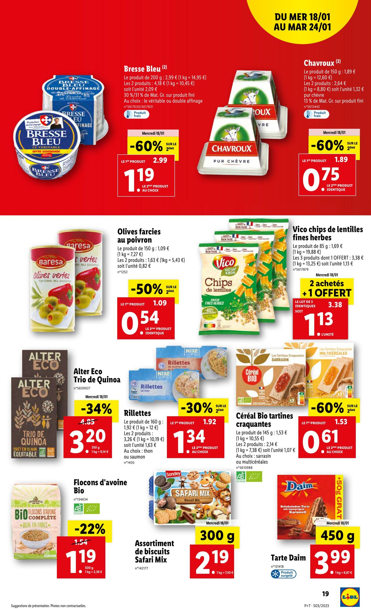 Catalogue Lidl 18.01.2023 - 24.01.2023