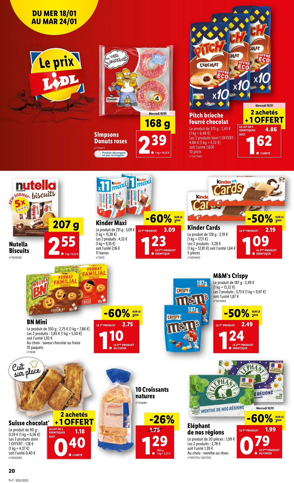 Catalogue Lidl 18.01.2023 - 24.01.2023