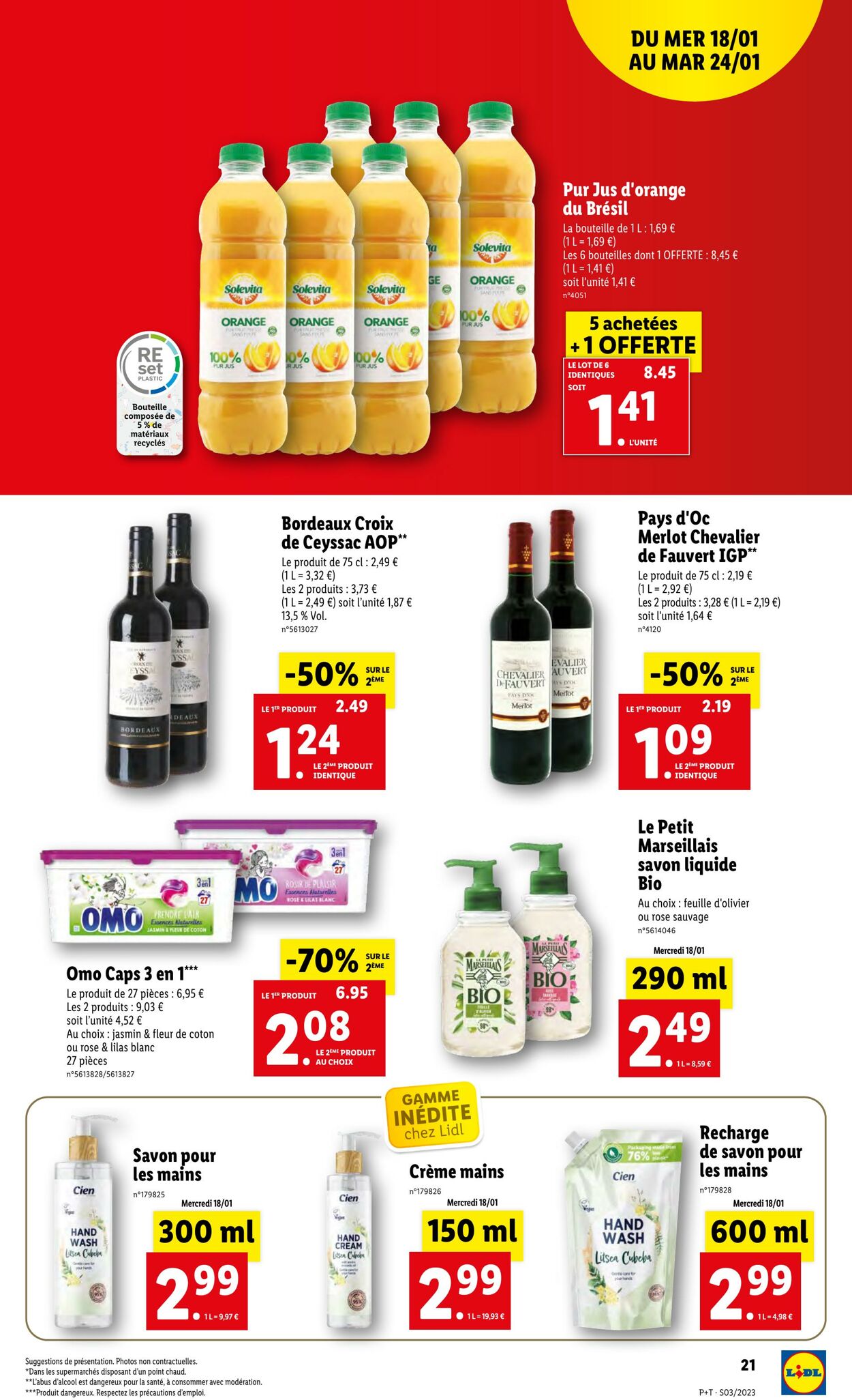 Catalogue Lidl 18.01.2023 - 24.01.2023