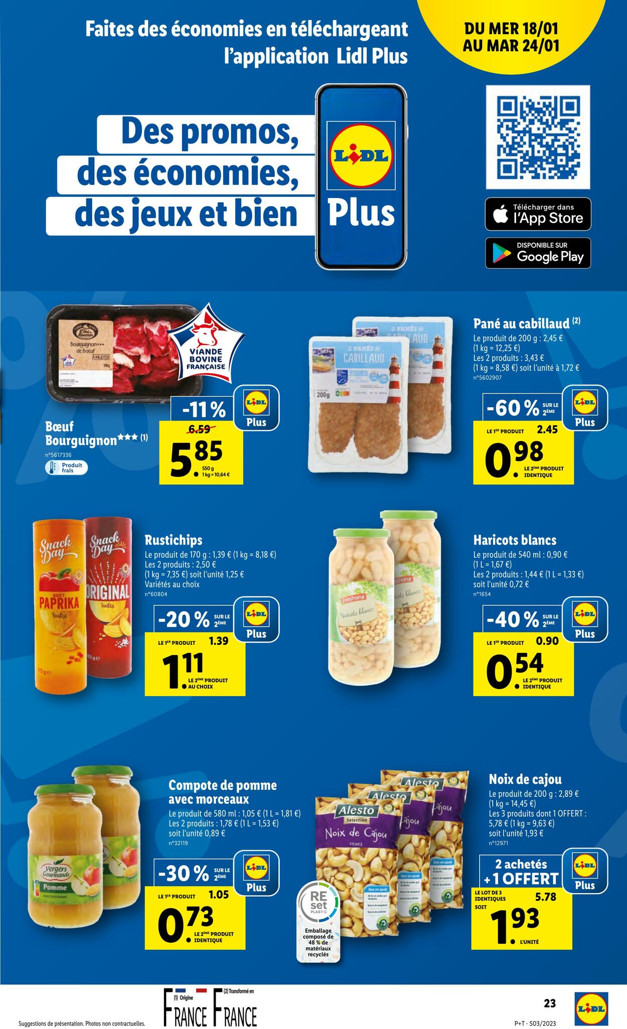 Catalogue Lidl 18.01.2023 - 24.01.2023