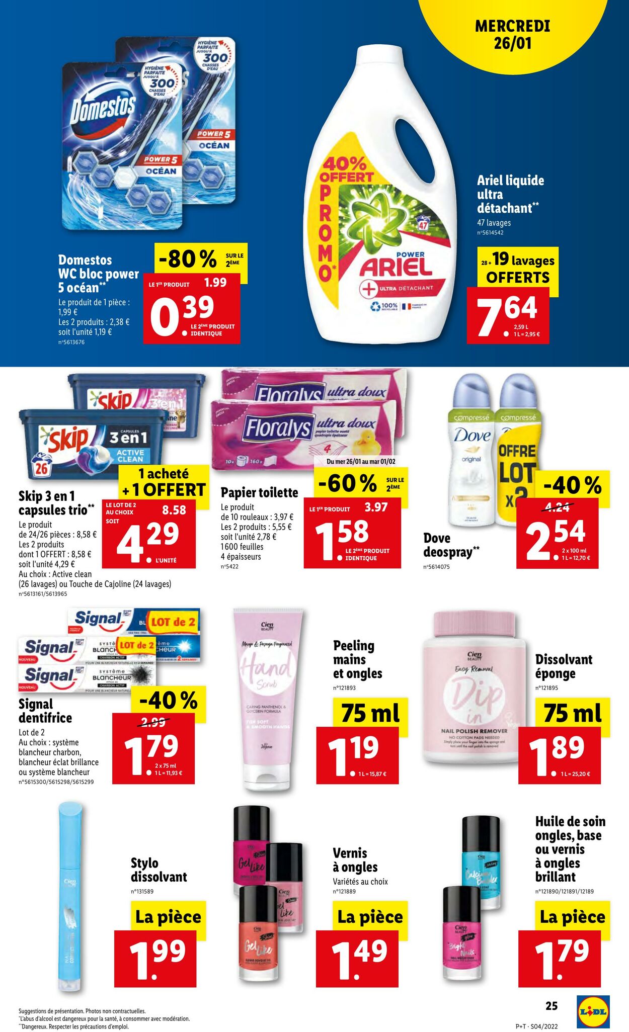 Catalogue Lidl 26.01.2022 - 01.02.2022