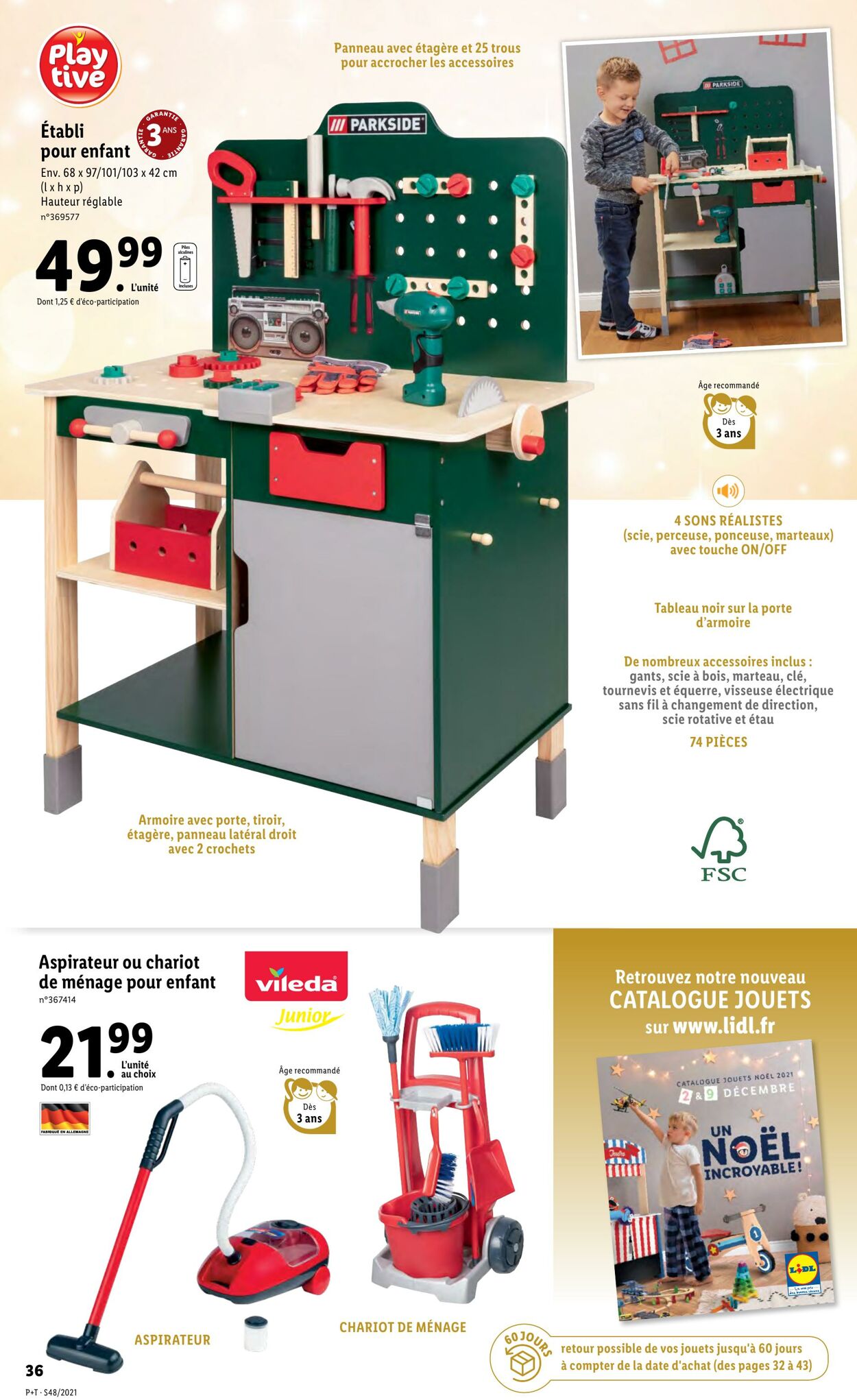 Catalogue Lidl 01.12.2021 - 07.12.2021