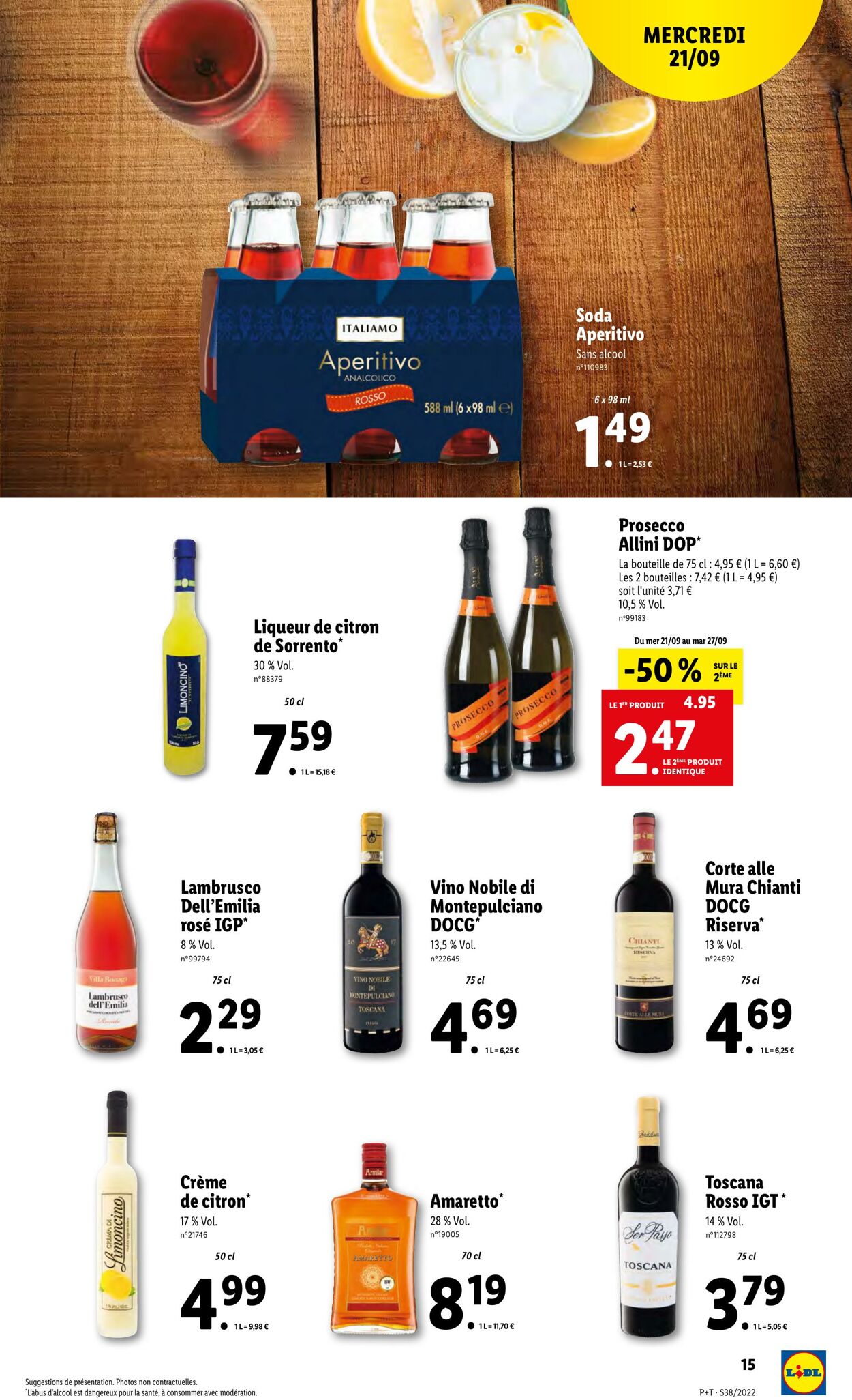 Catalogue Lidl 21.09.2022 - 27.09.2022