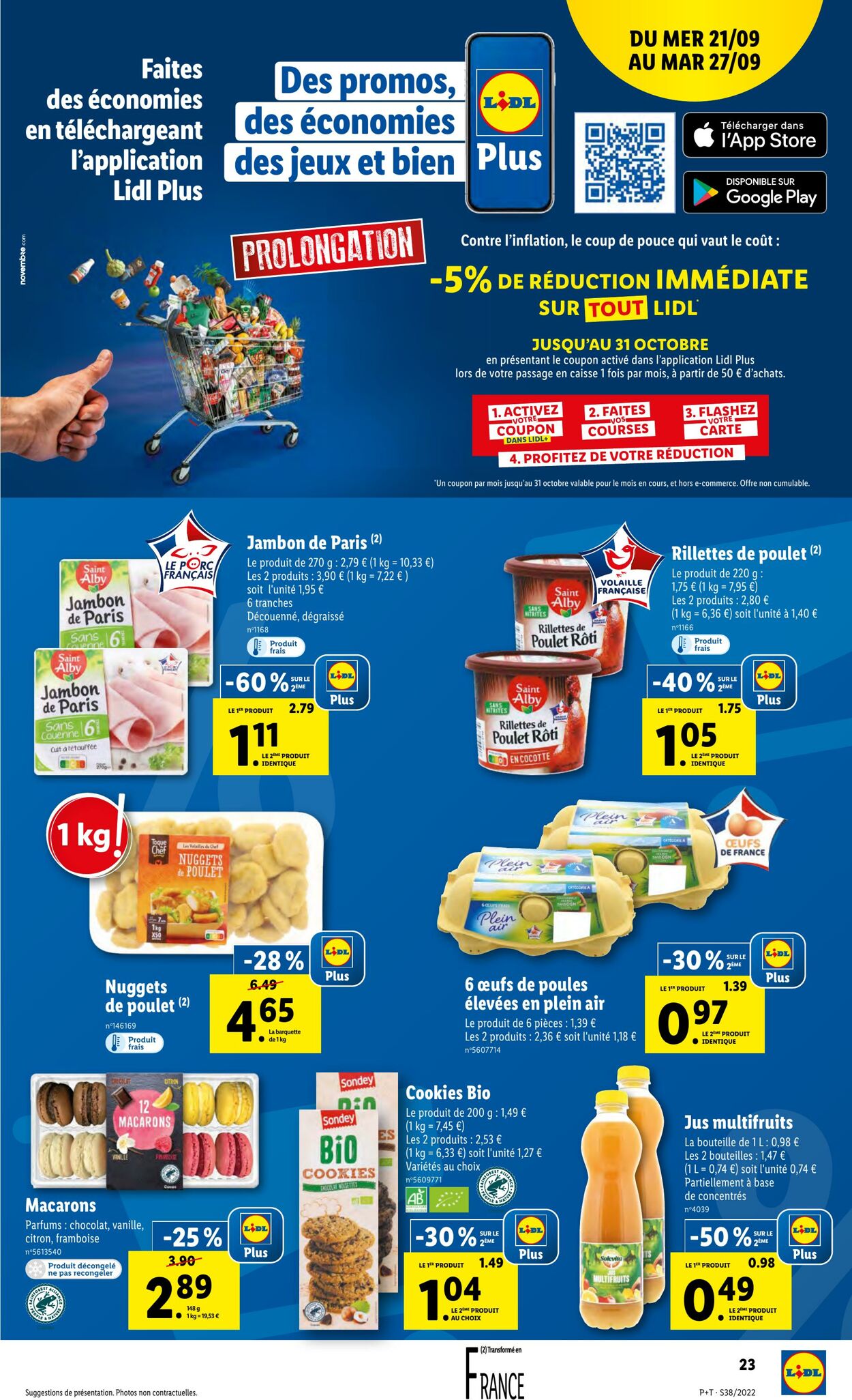 Catalogue Lidl 21.09.2022 - 27.09.2022