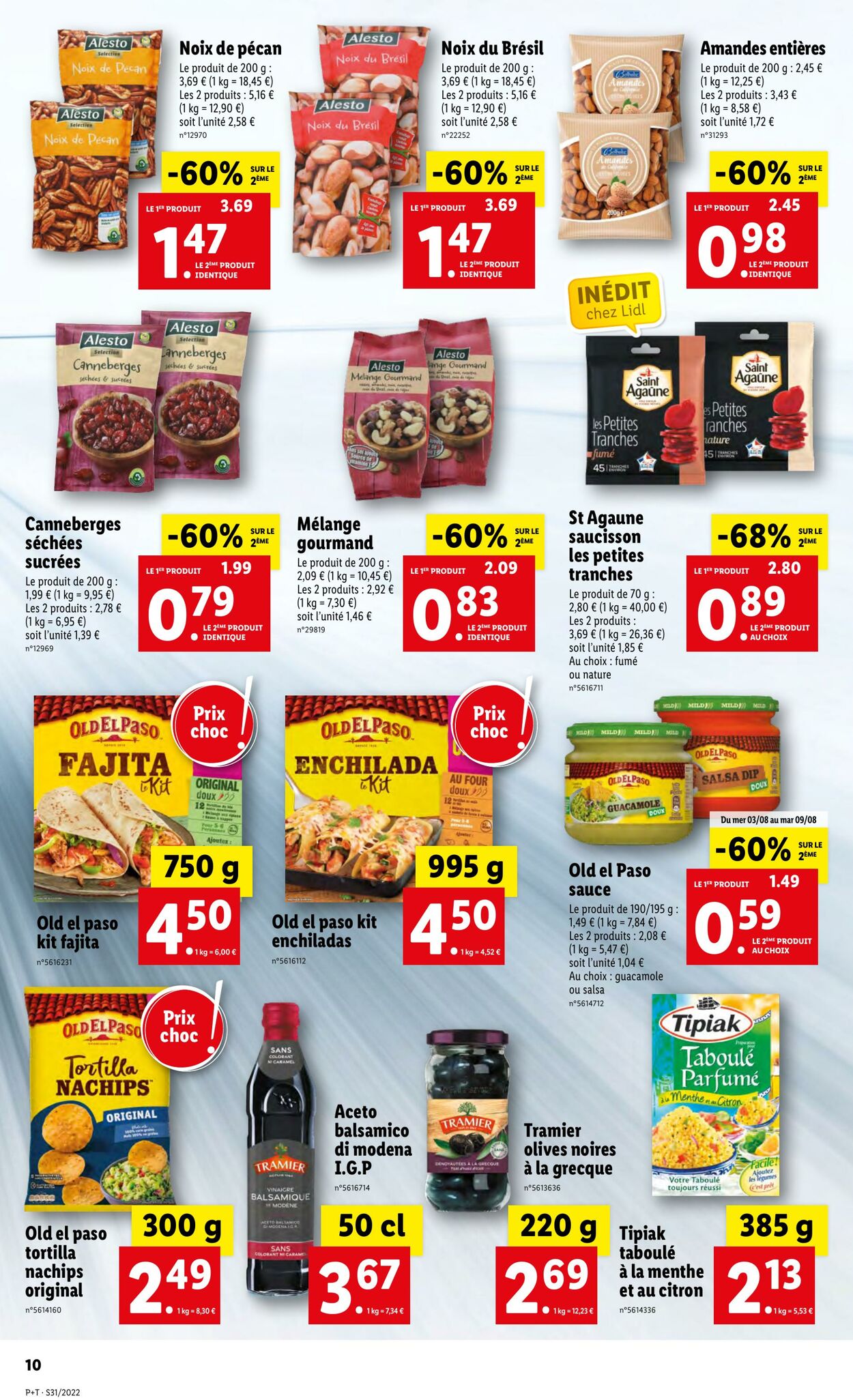 Catalogue Lidl 03.08.2022 - 09.08.2022