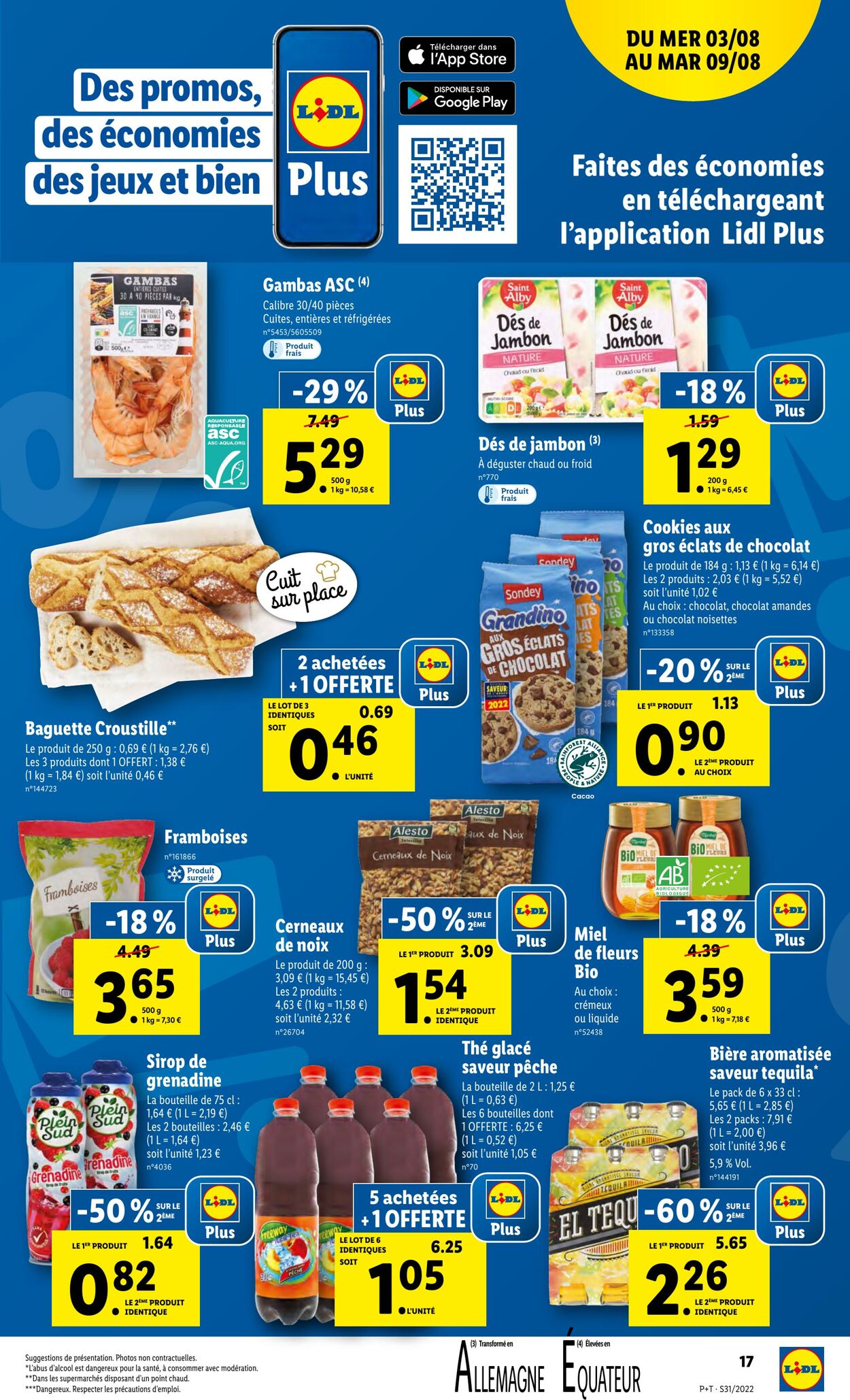 Catalogue Lidl 03.08.2022 - 09.08.2022