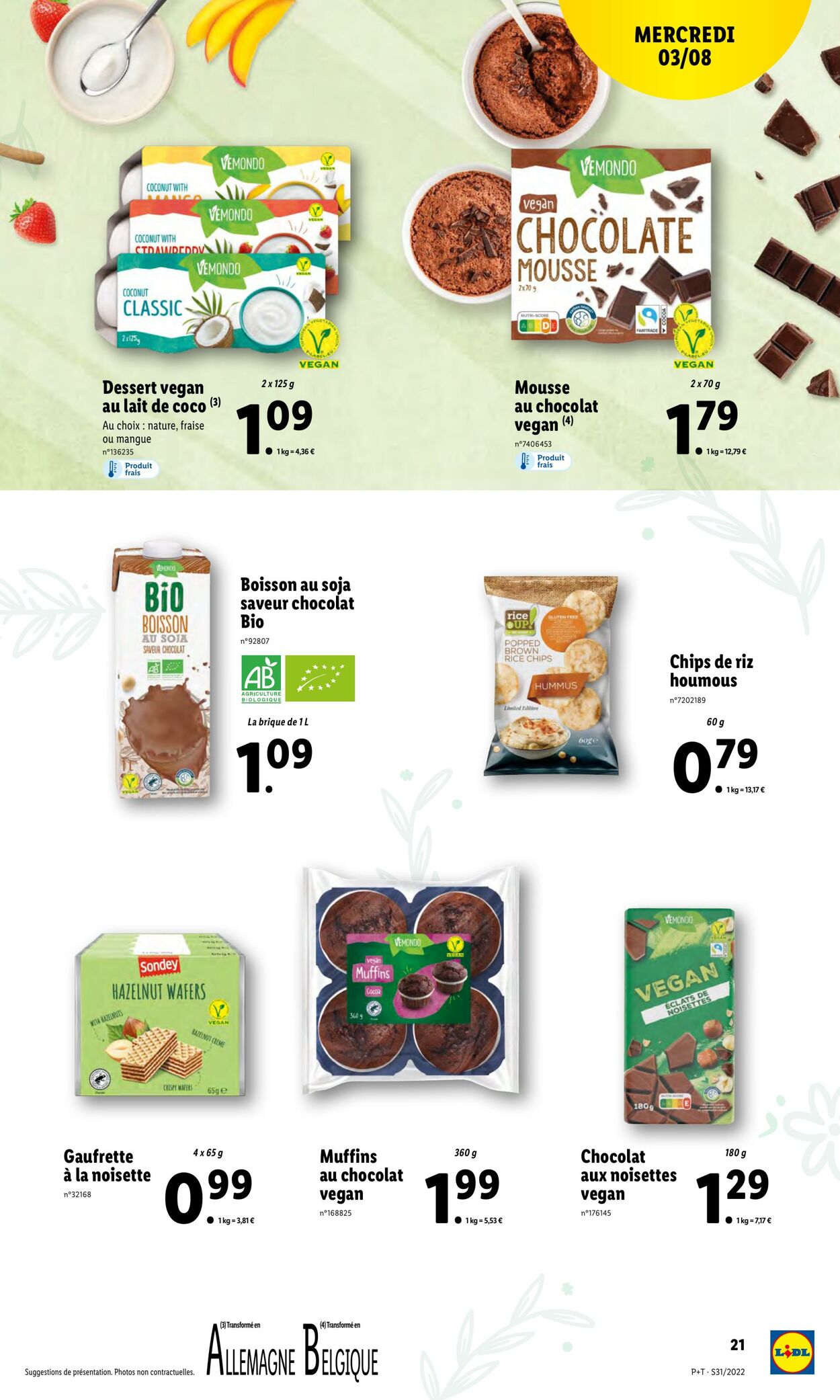 Catalogue Lidl 03.08.2022 - 09.08.2022