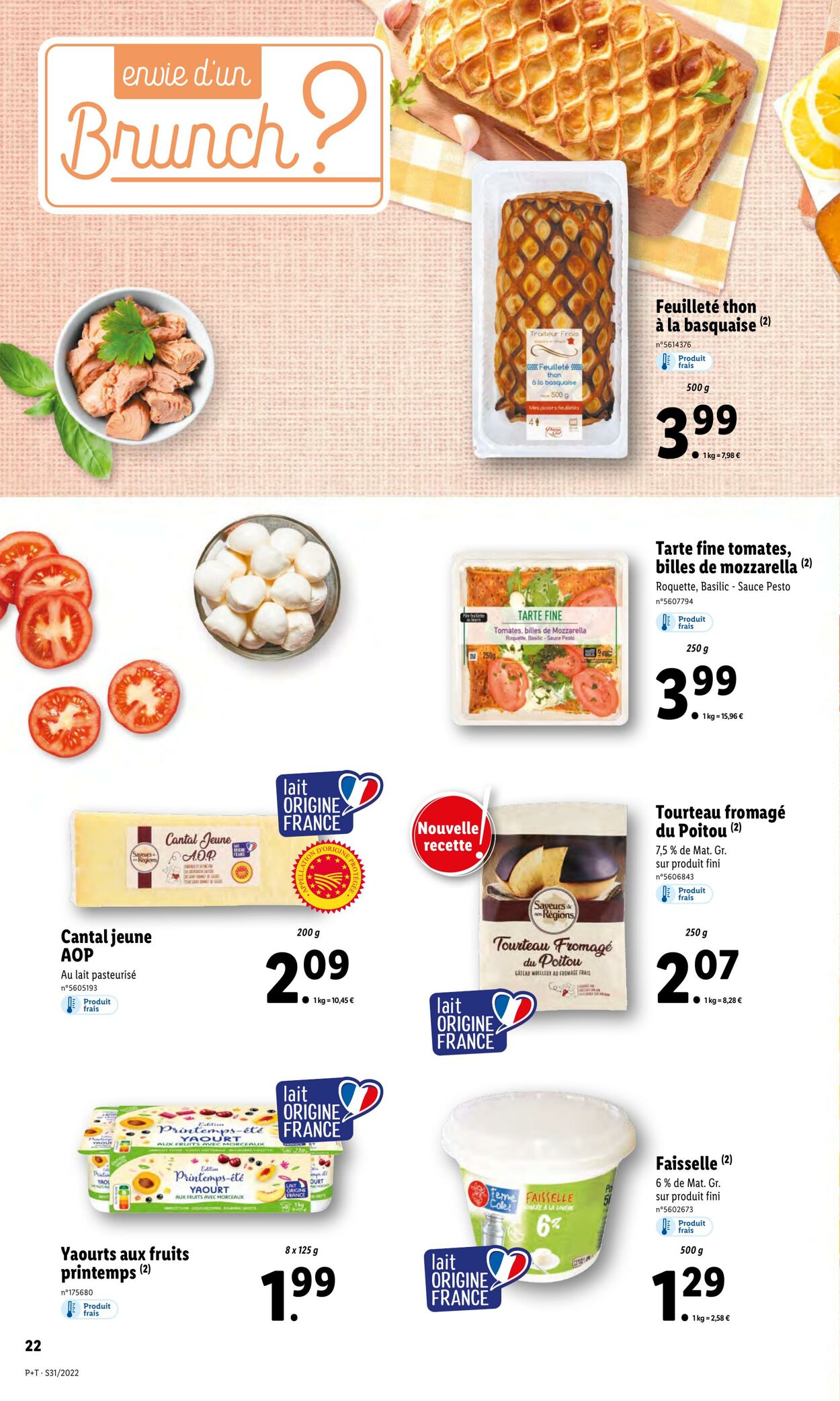 Catalogue Lidl 03.08.2022 - 09.08.2022