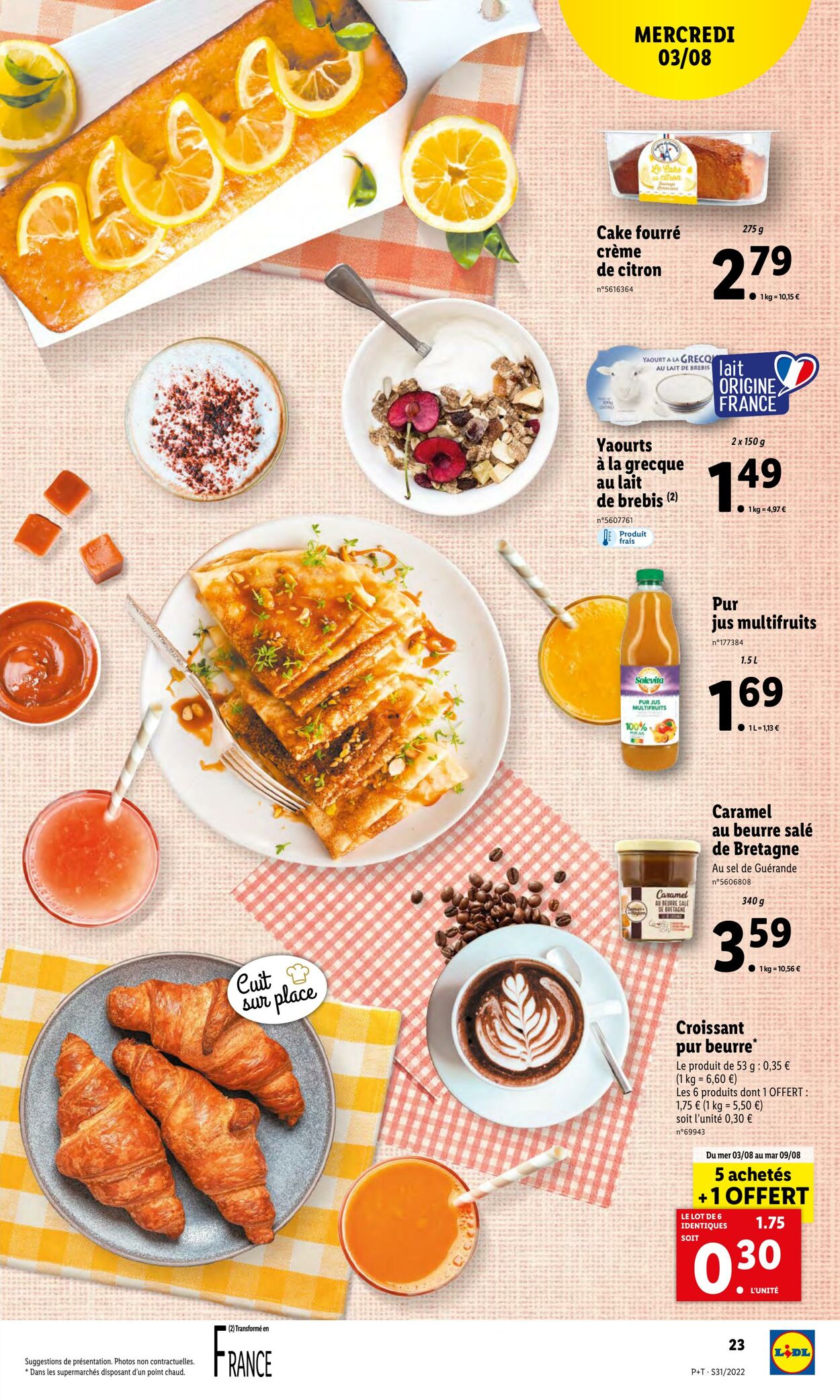 Catalogue Lidl 03.08.2022 - 09.08.2022