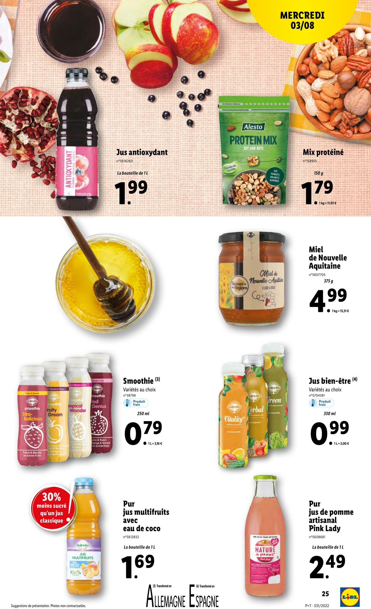 Catalogue Lidl 03.08.2022 - 09.08.2022