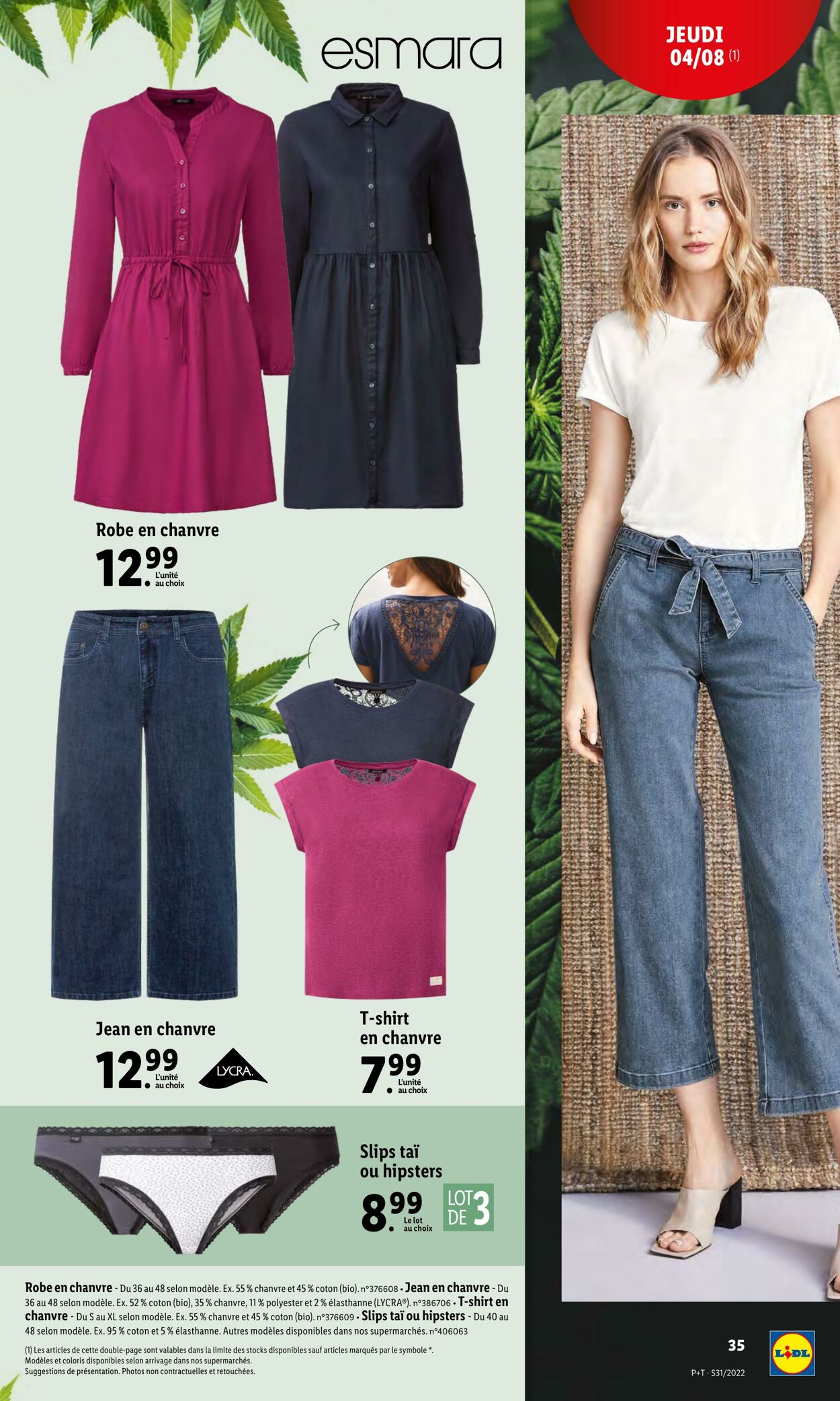 Catalogue Lidl 03.08.2022 - 09.08.2022