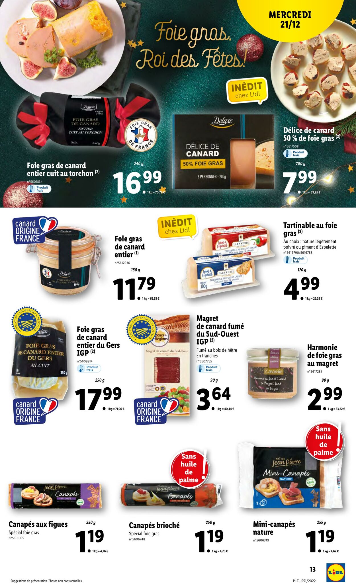 Catalogue Lidl 21.12.2022 - 27.12.2022