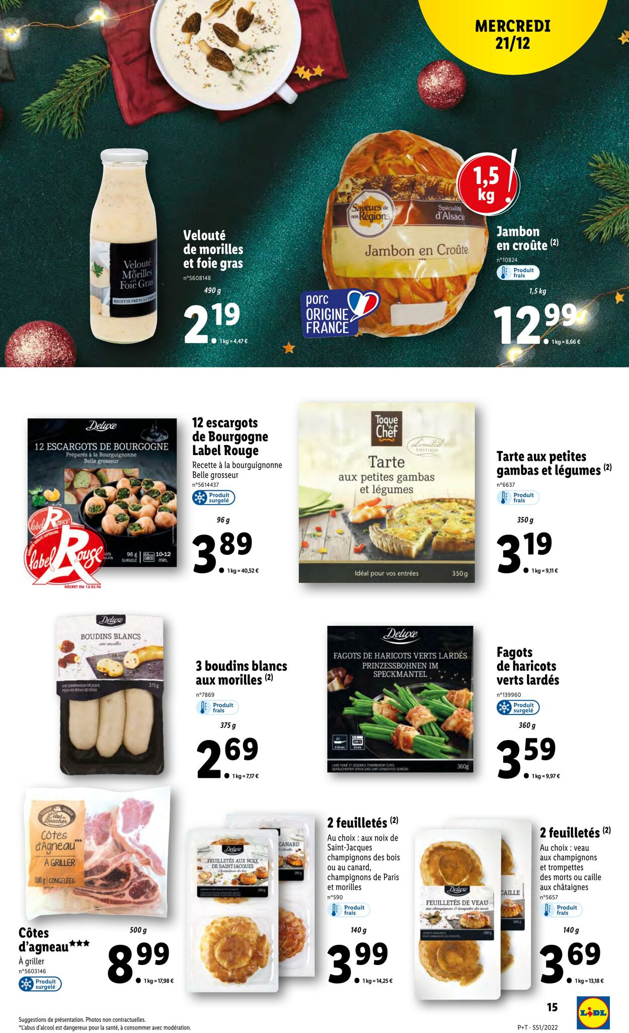 Catalogue Lidl 21.12.2022 - 27.12.2022