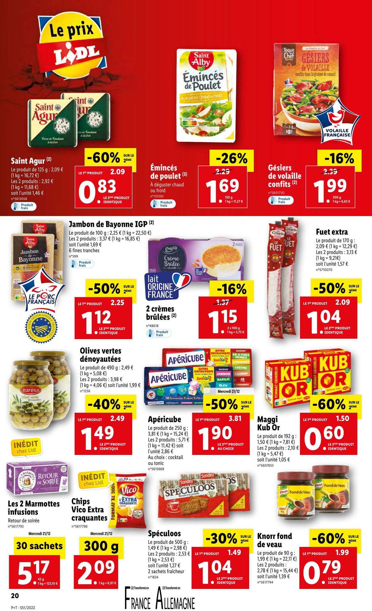 Catalogue Lidl 21.12.2022 - 27.12.2022