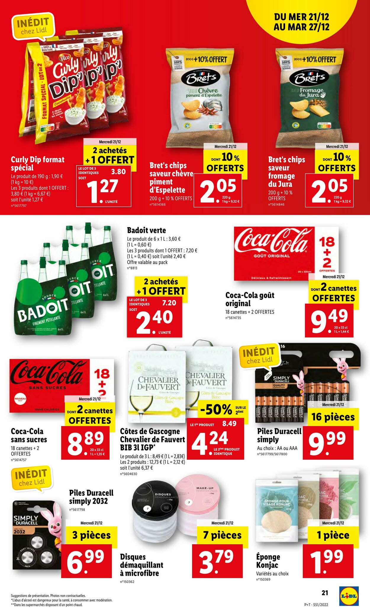 Catalogue Lidl 21.12.2022 - 27.12.2022