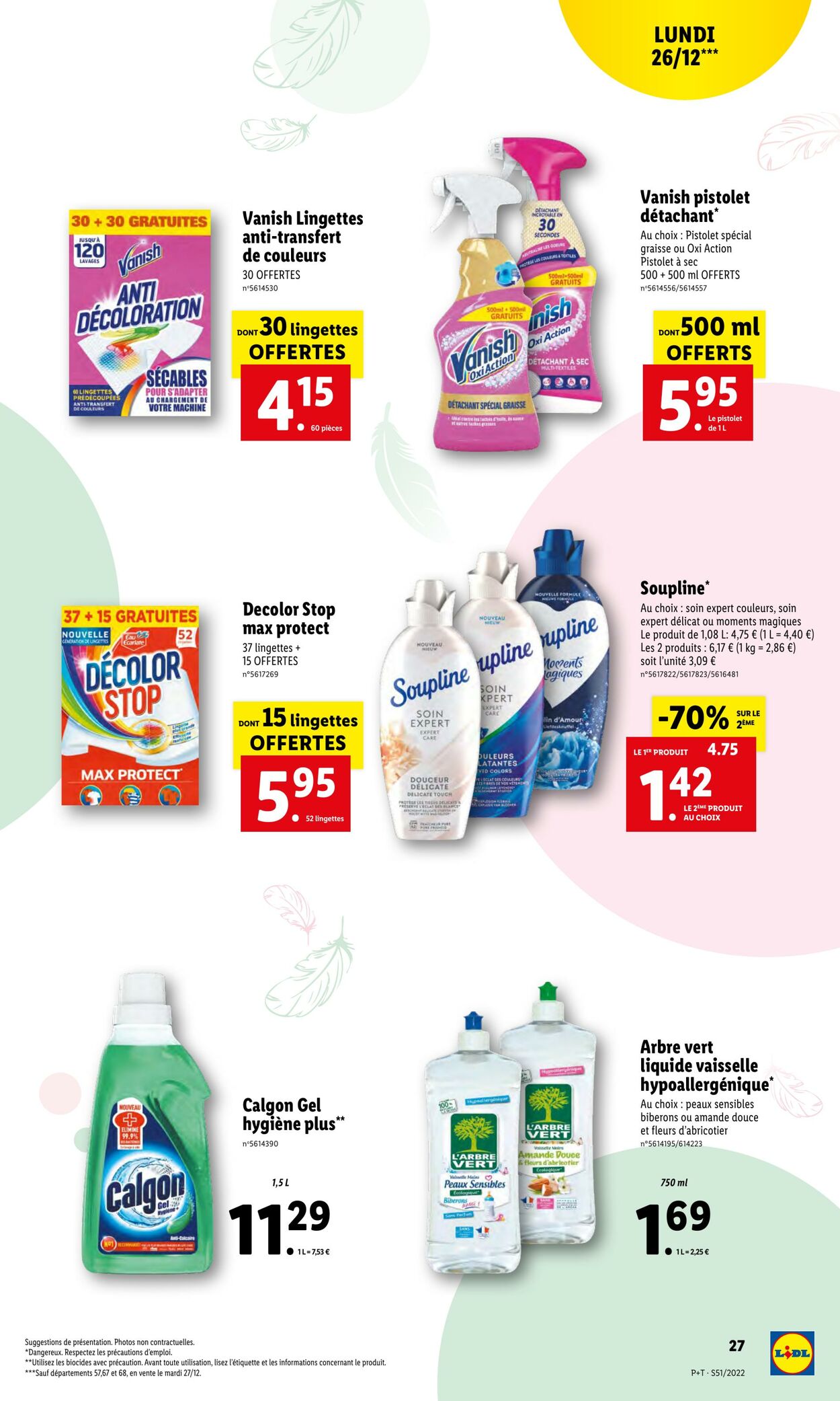 Catalogue Lidl 21.12.2022 - 27.12.2022