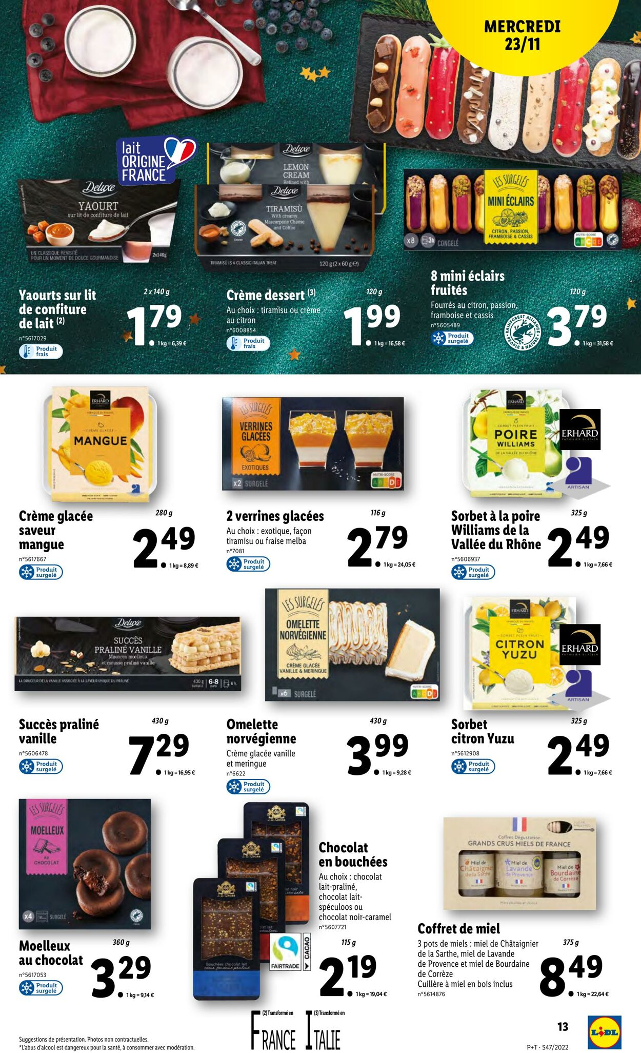 Catalogue Lidl 23.11.2022 - 29.11.2022