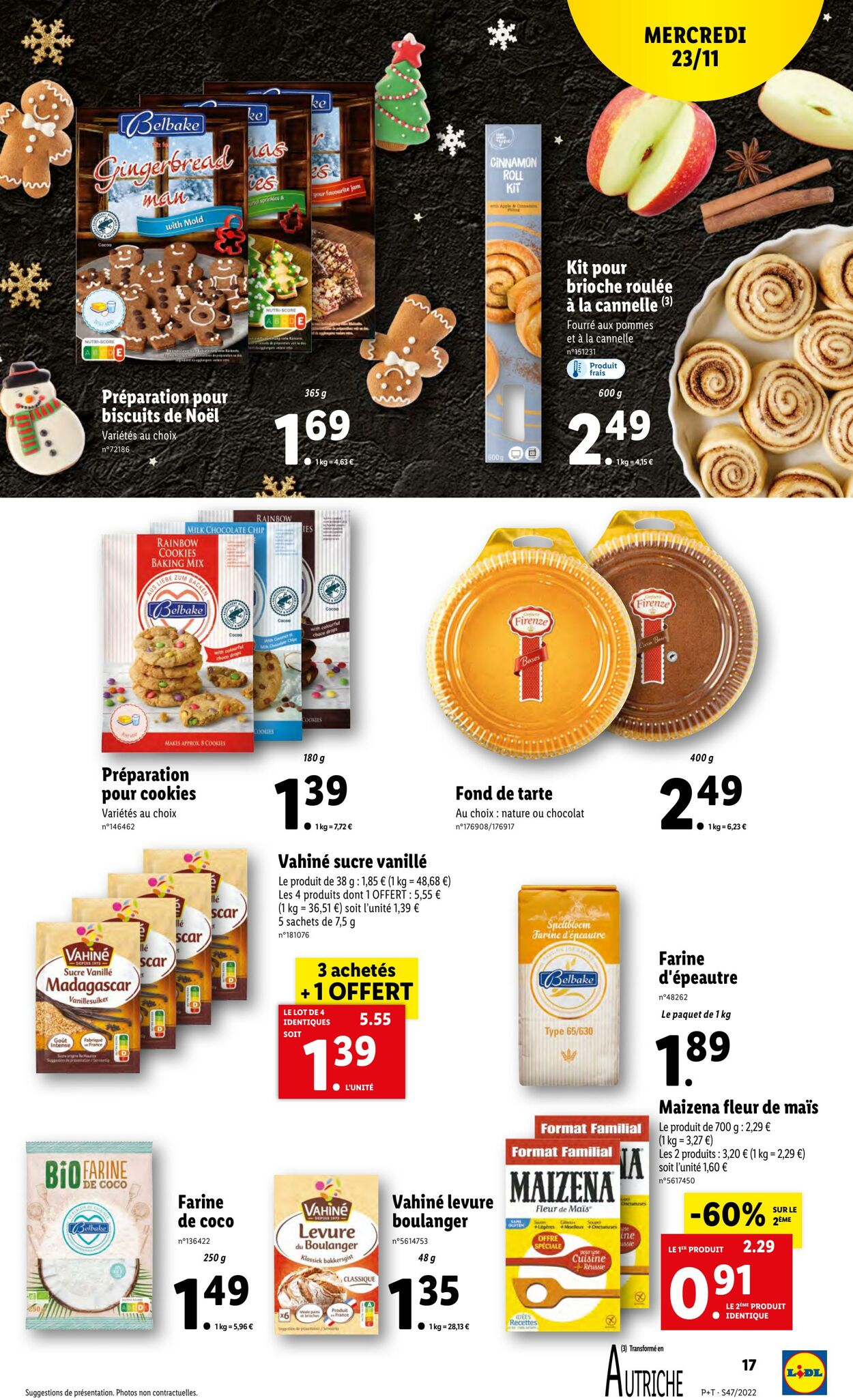 Catalogue Lidl 23.11.2022 - 29.11.2022