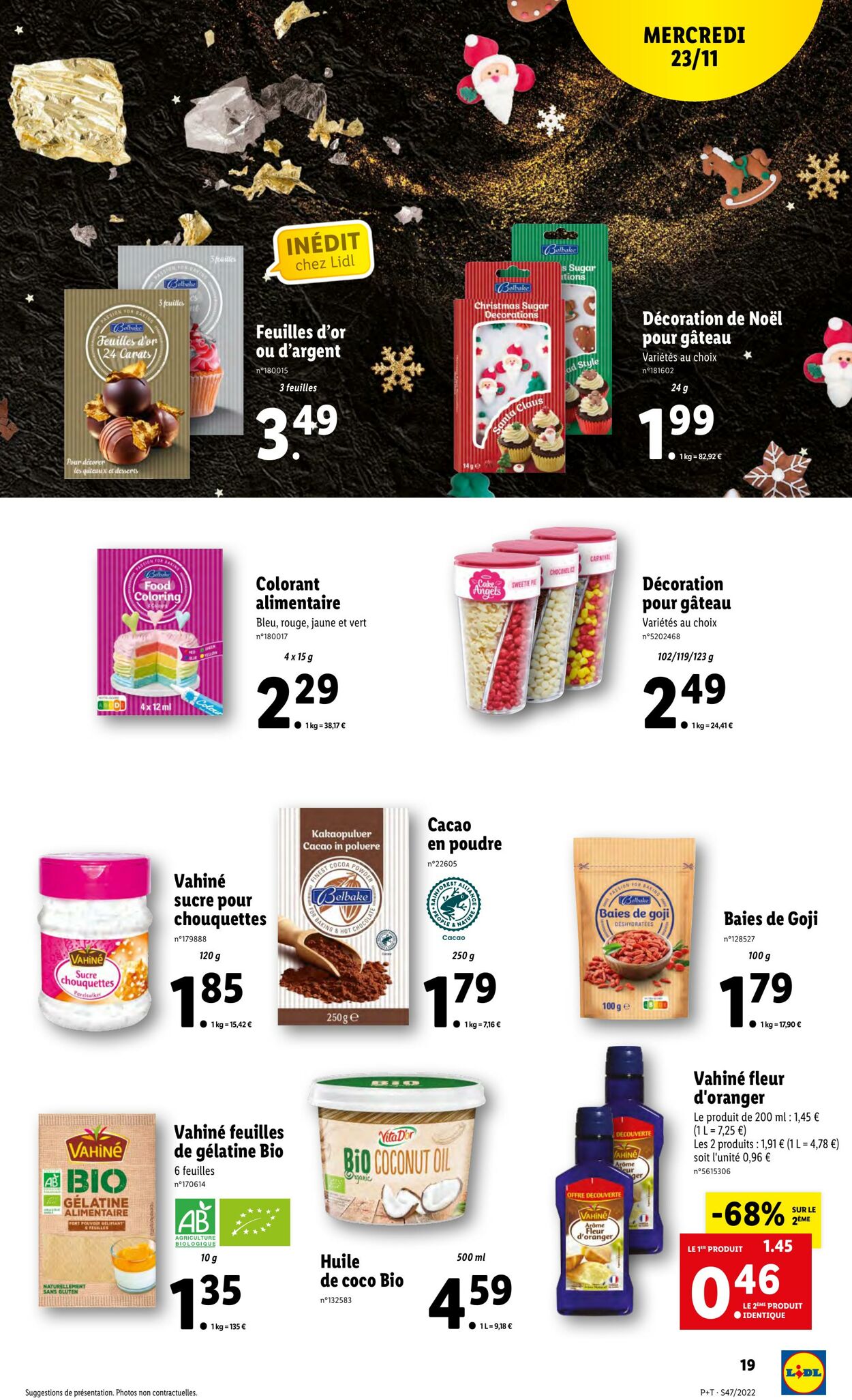 Catalogue Lidl 23.11.2022 - 29.11.2022