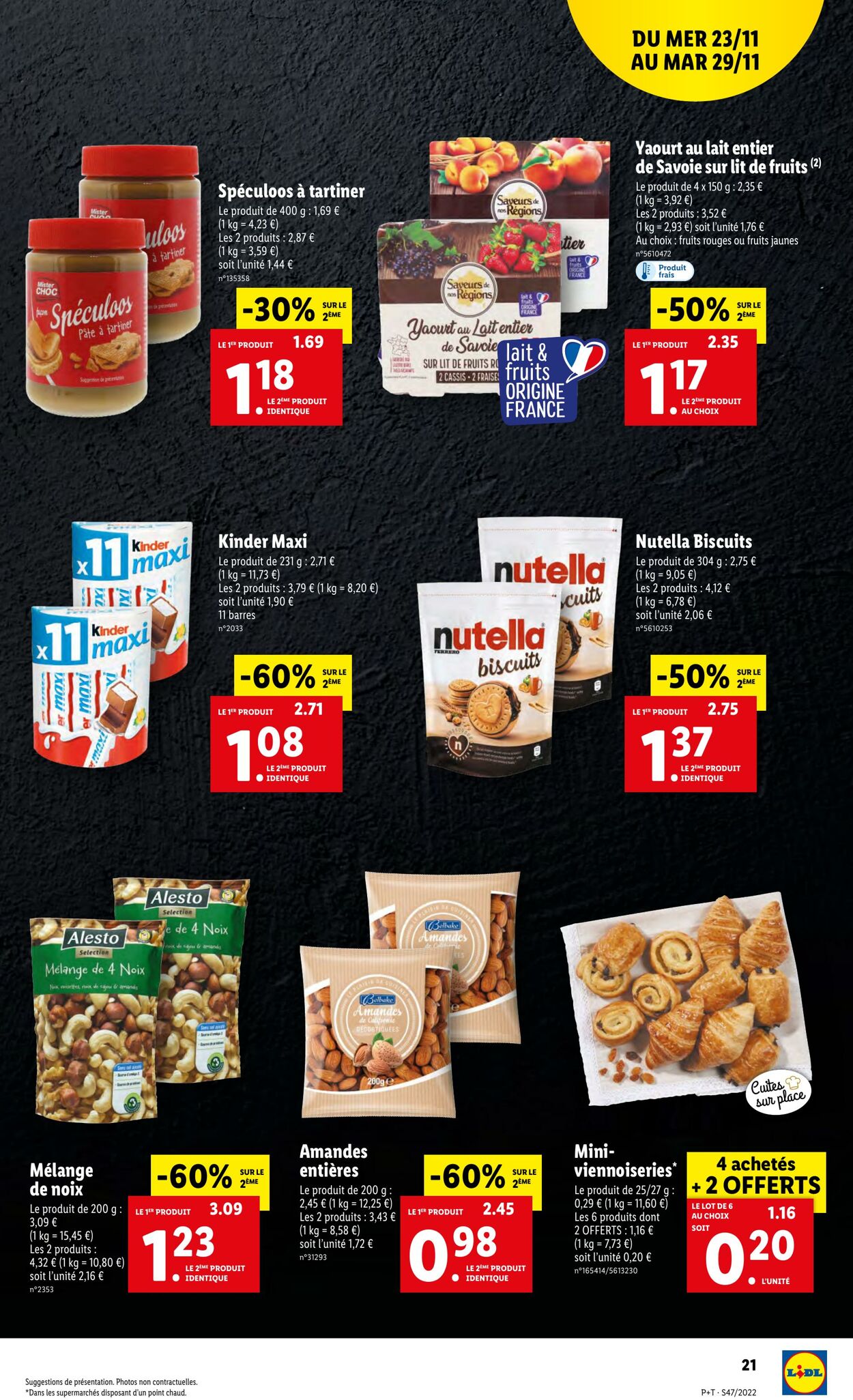 Catalogue Lidl 23.11.2022 - 29.11.2022