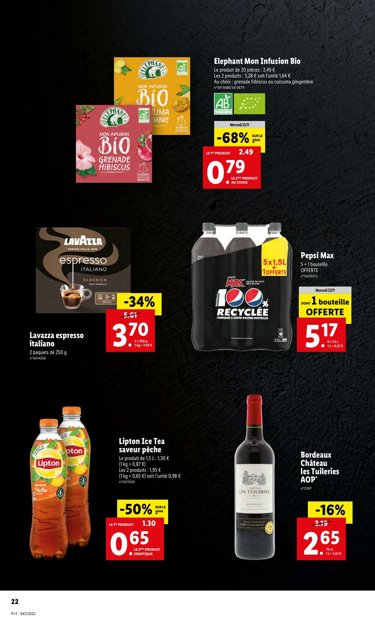 Catalogue Lidl 23.11.2022 - 29.11.2022