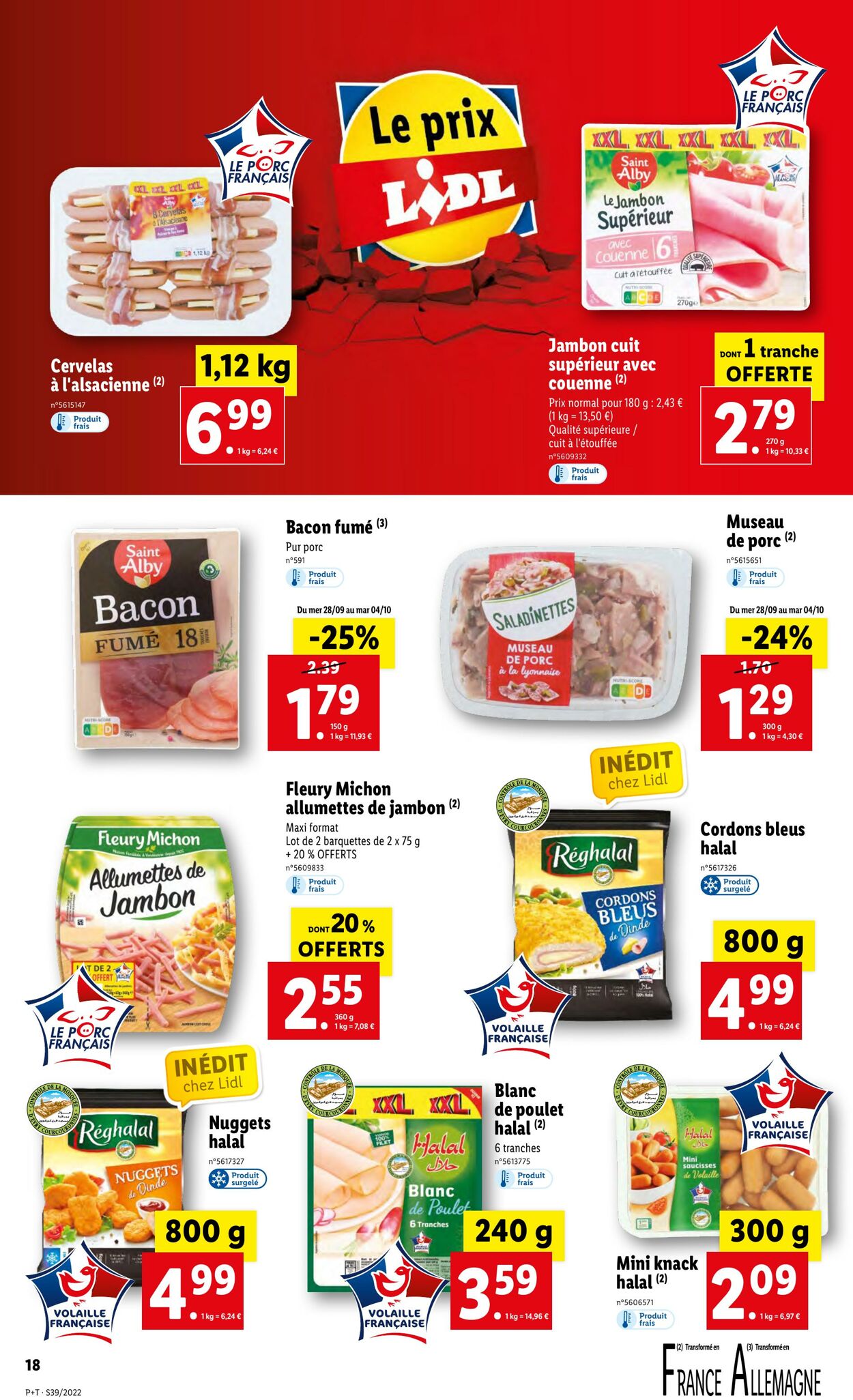 Catalogue Lidl 28.09.2022 - 04.10.2022