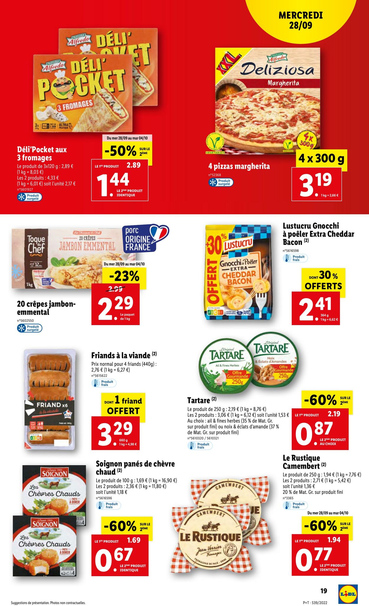 Catalogue Lidl 28.09.2022 - 04.10.2022