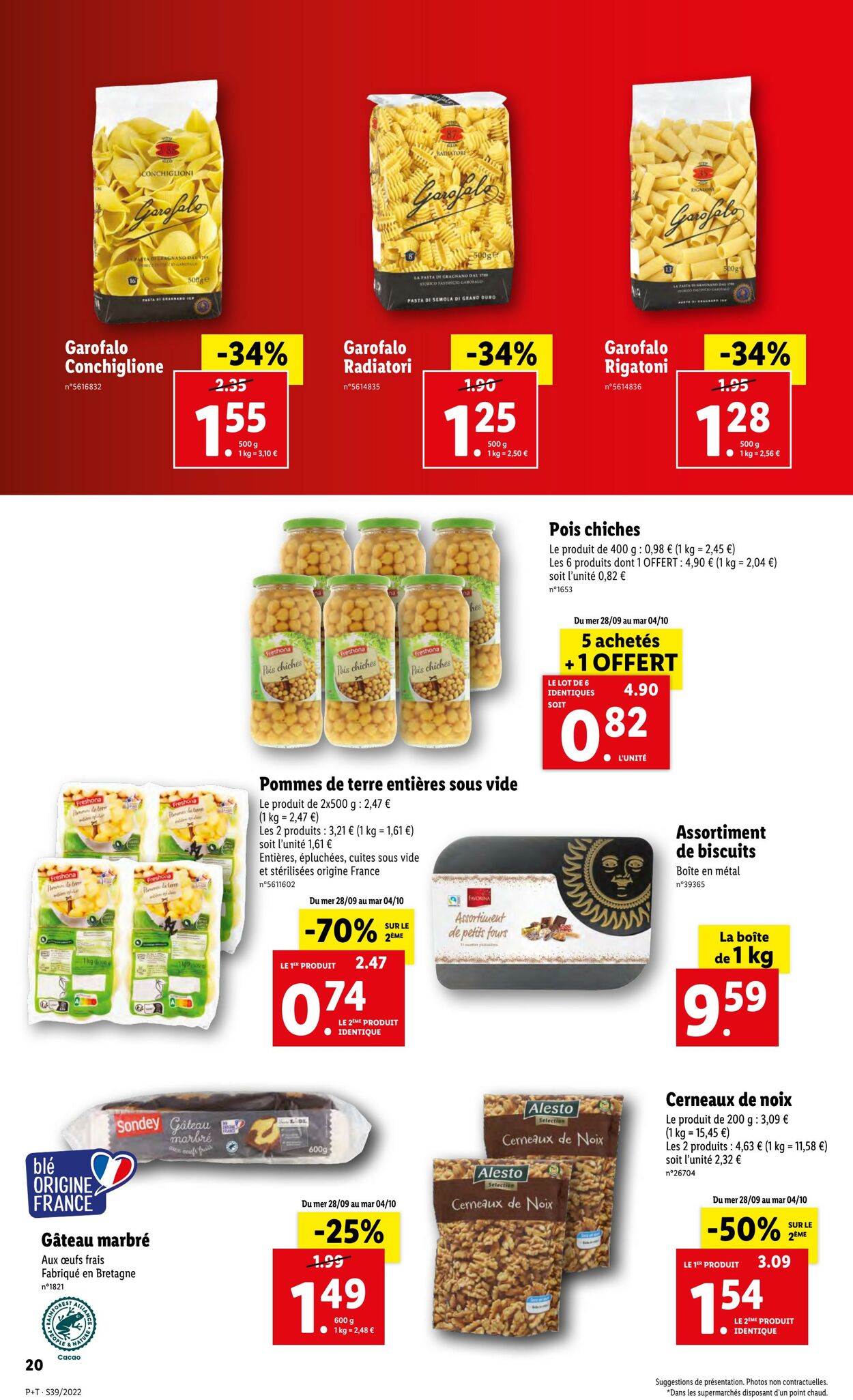 Catalogue Lidl 28.09.2022 - 04.10.2022