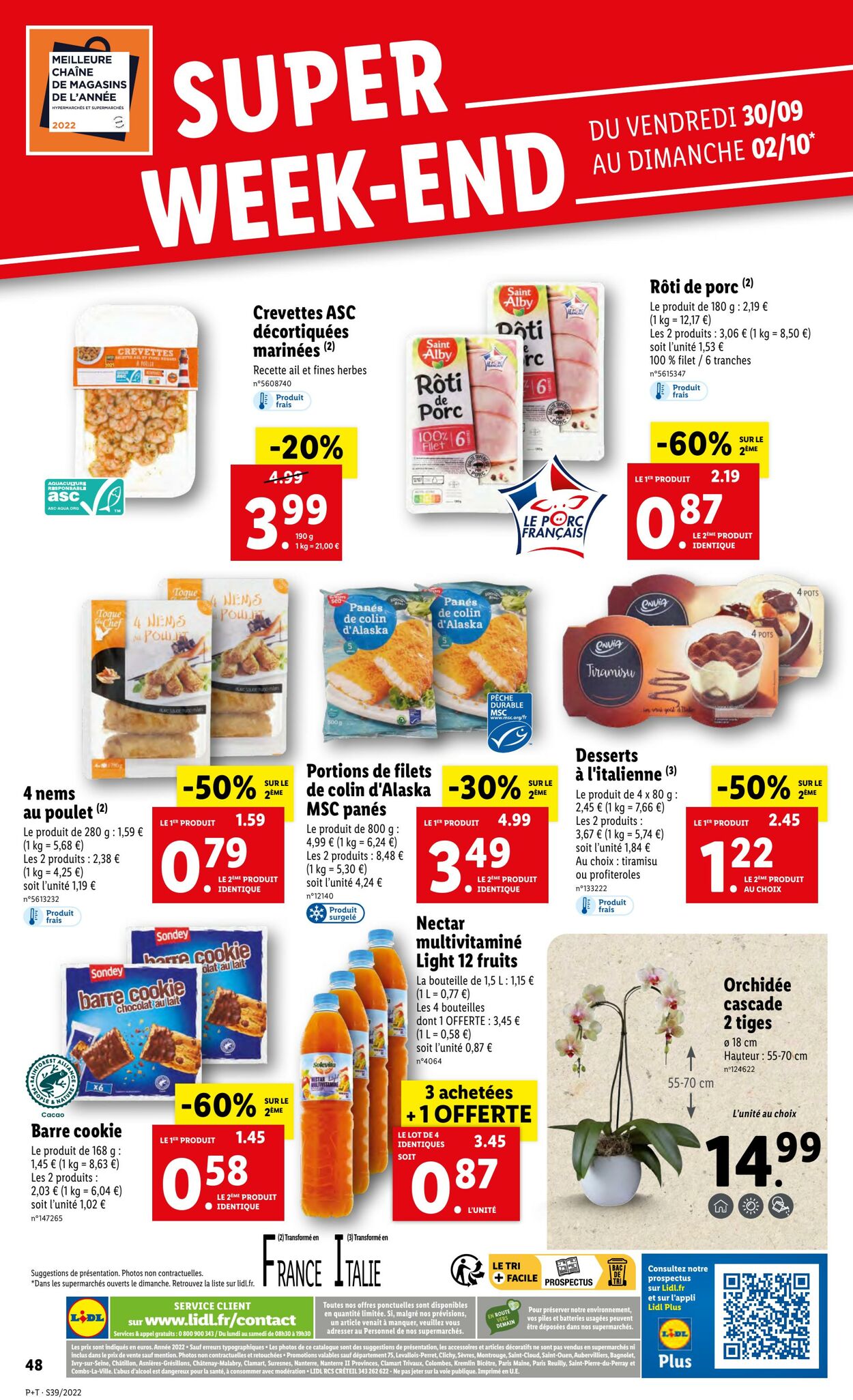 Catalogue Lidl 28.09.2022 - 04.10.2022