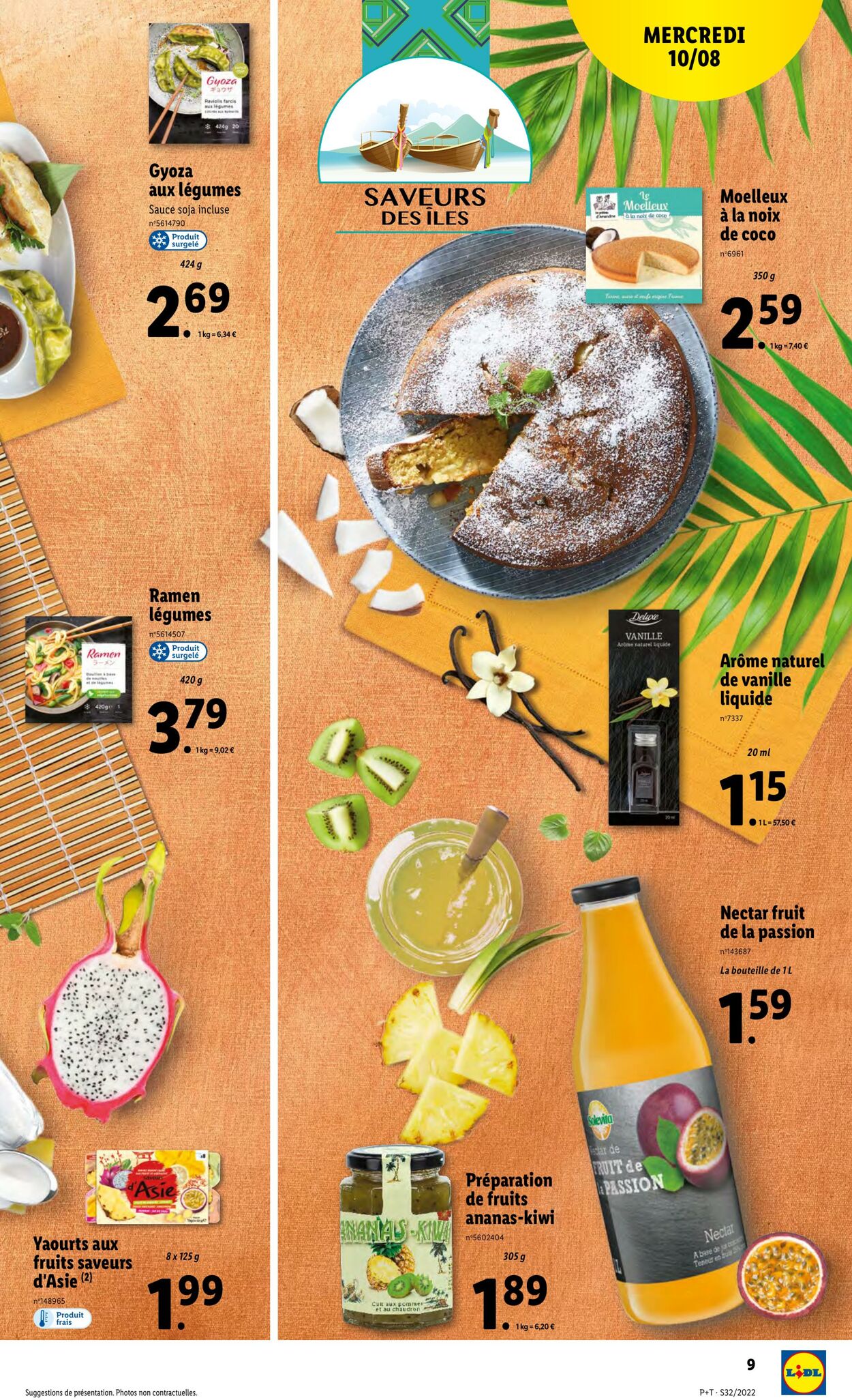 Catalogue Lidl 10.08.2022 - 16.08.2022