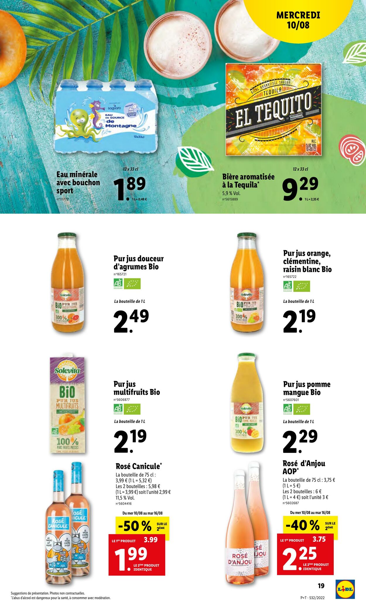 Catalogue Lidl 10.08.2022 - 16.08.2022