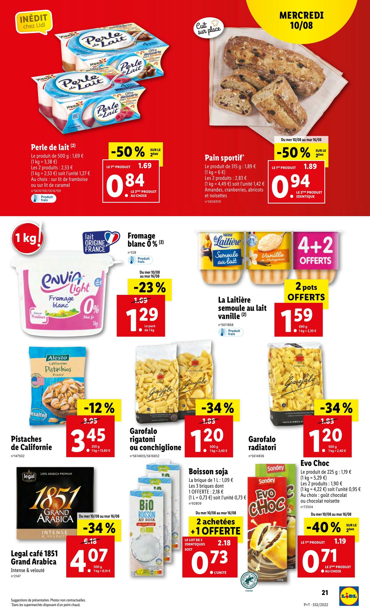 Catalogue Lidl 10.08.2022 - 16.08.2022