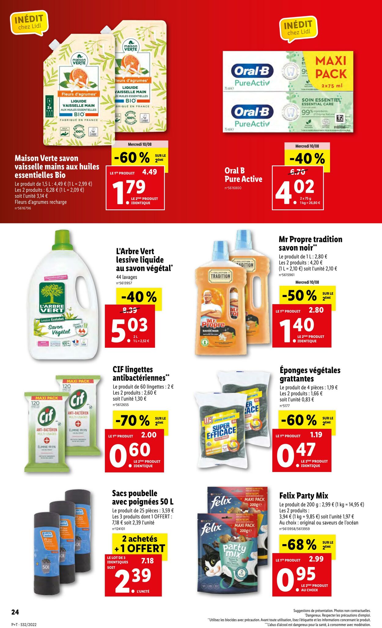 Catalogue Lidl 10.08.2022 - 16.08.2022