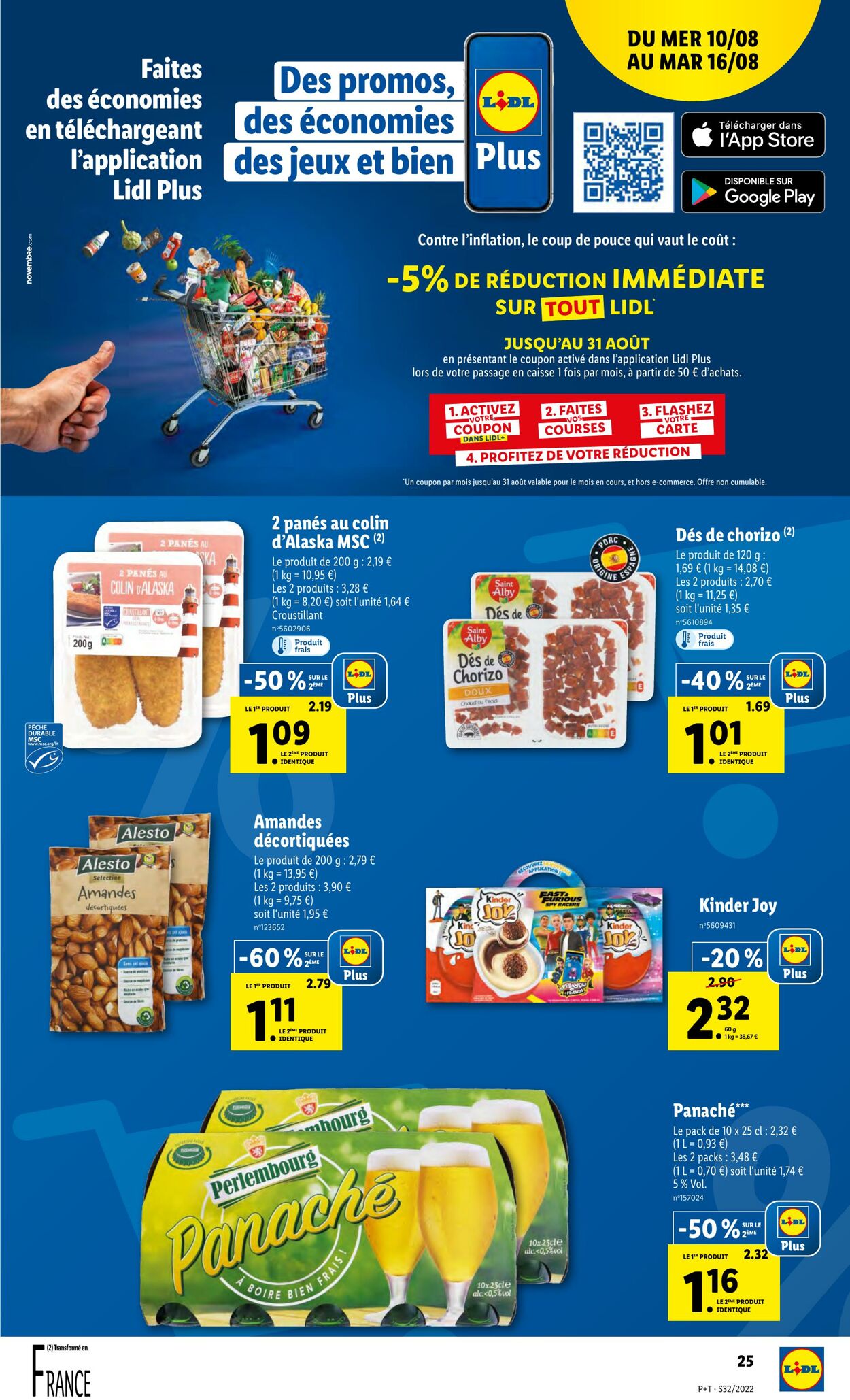 Catalogue Lidl 10.08.2022 - 16.08.2022