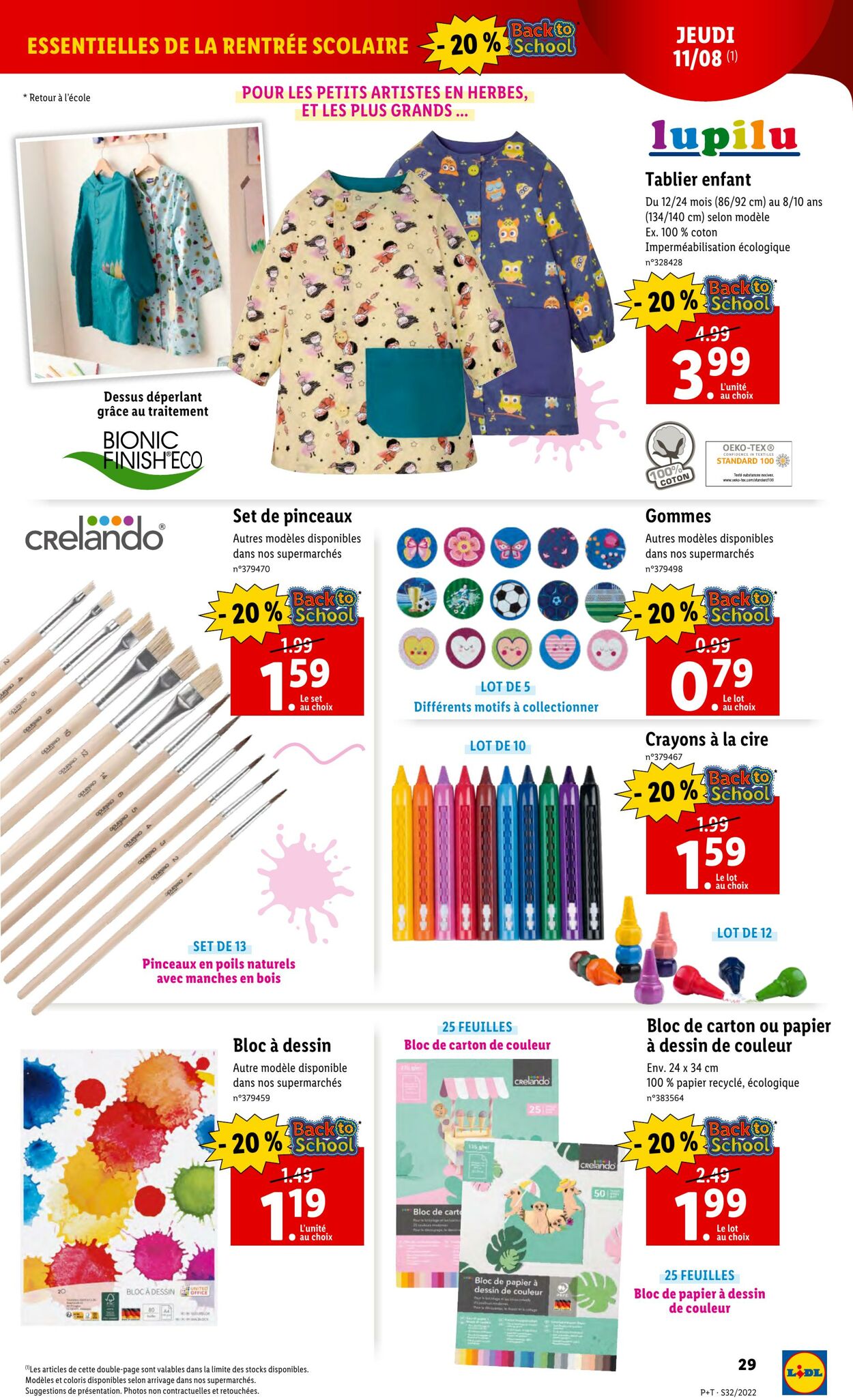 Catalogue Lidl 10.08.2022 - 16.08.2022