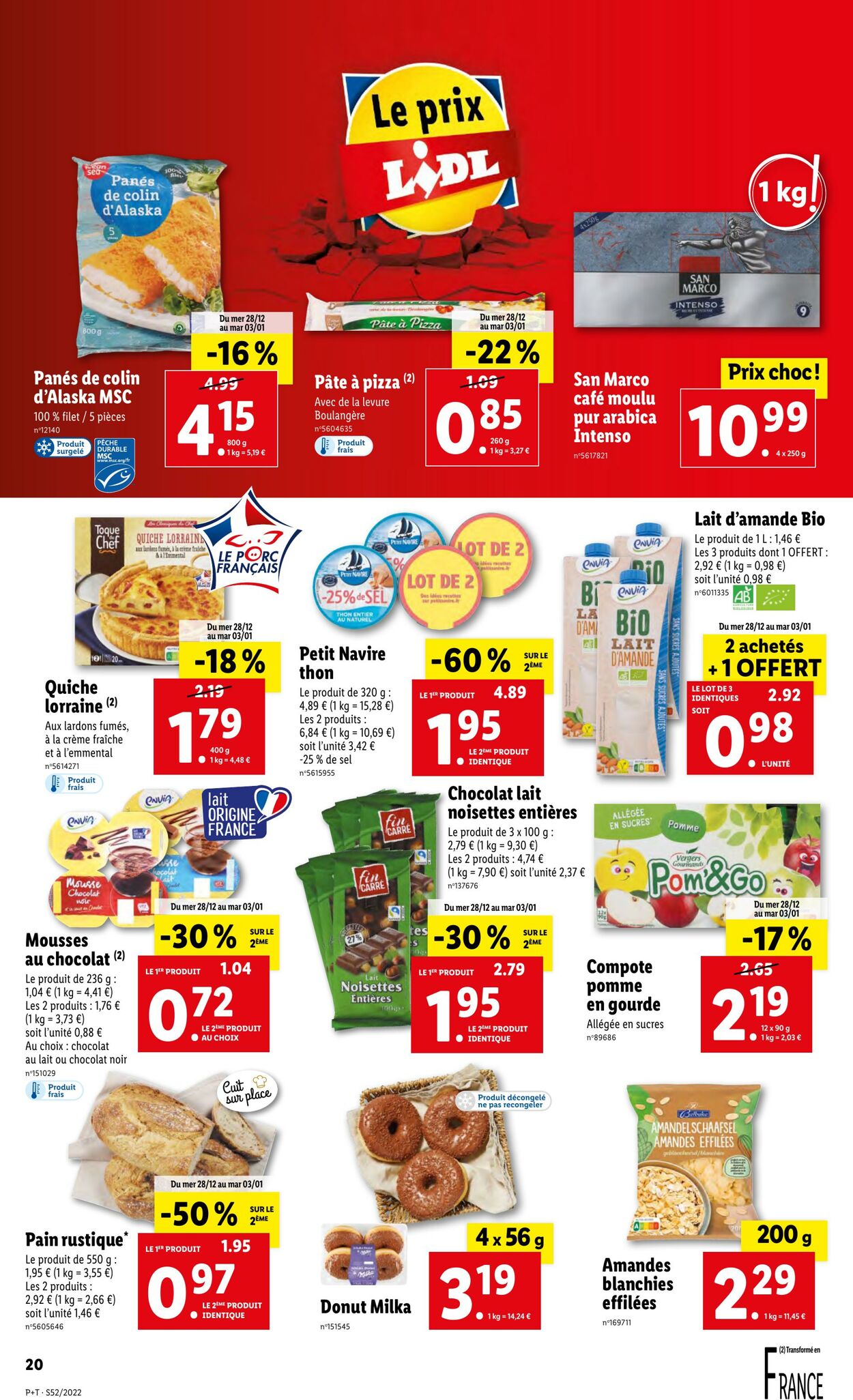 Catalogue Lidl 28.12.2022 - 03.01.2023