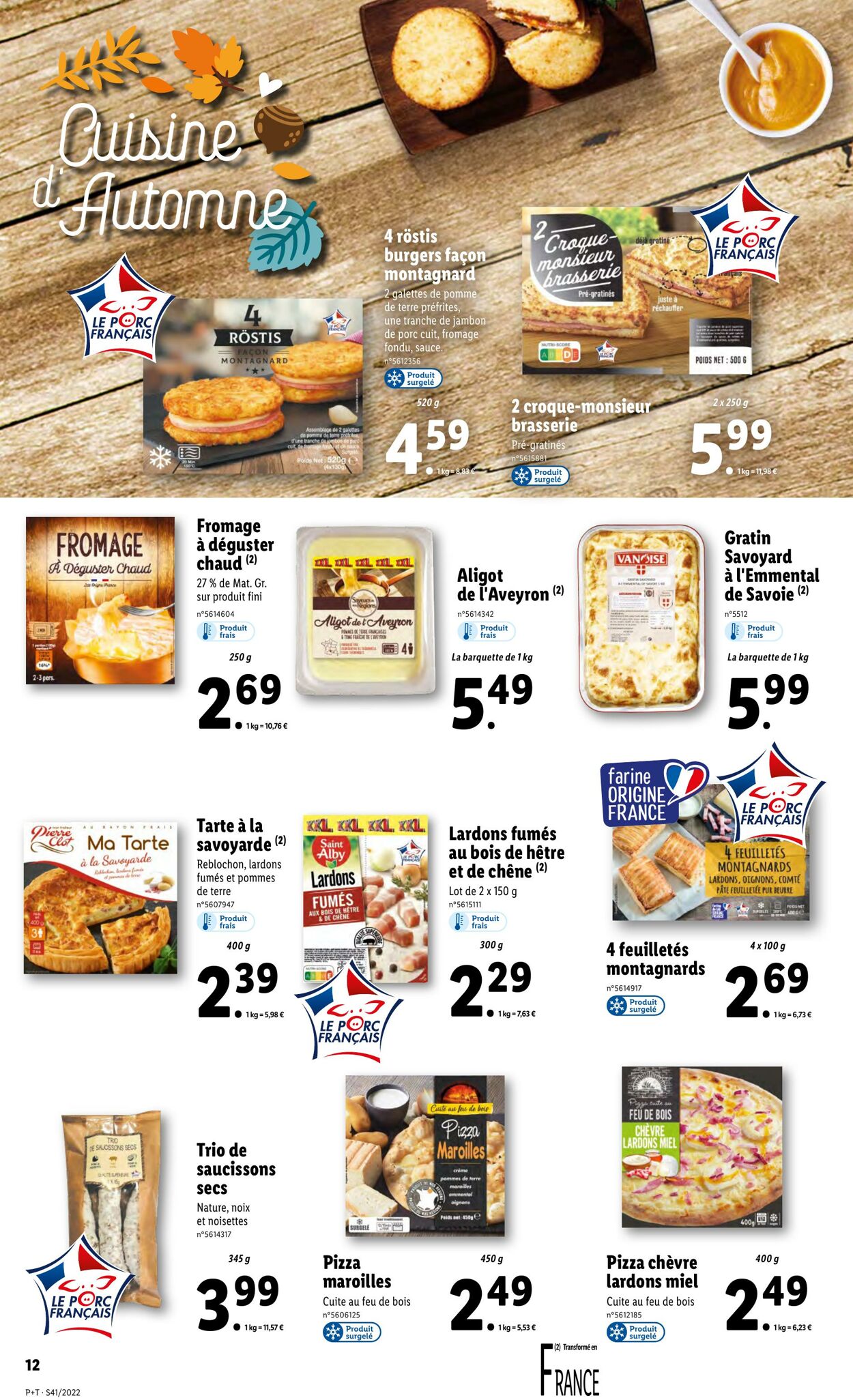 Catalogue Lidl 12.10.2022 - 18.10.2022