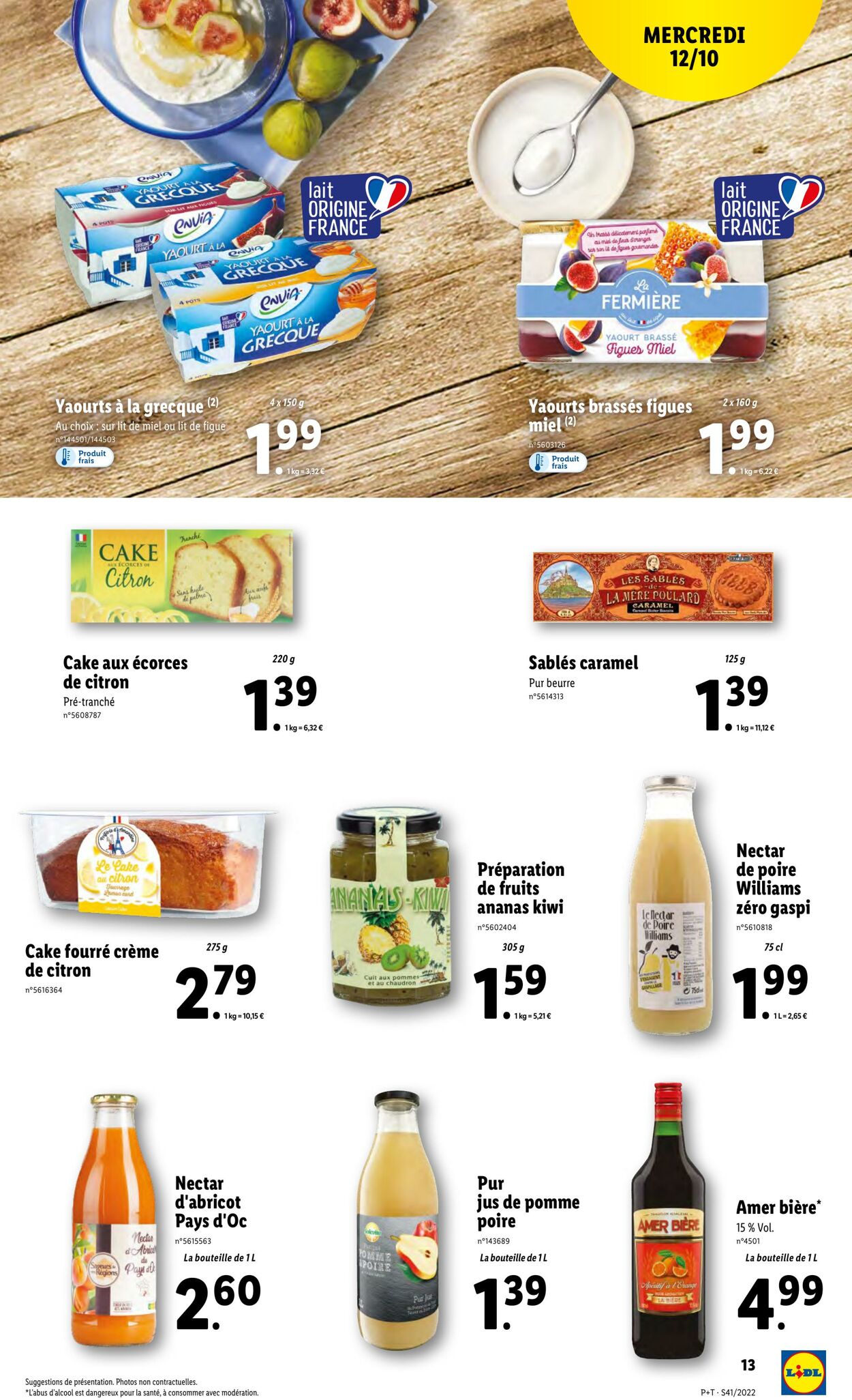 Catalogue Lidl 12.10.2022 - 18.10.2022