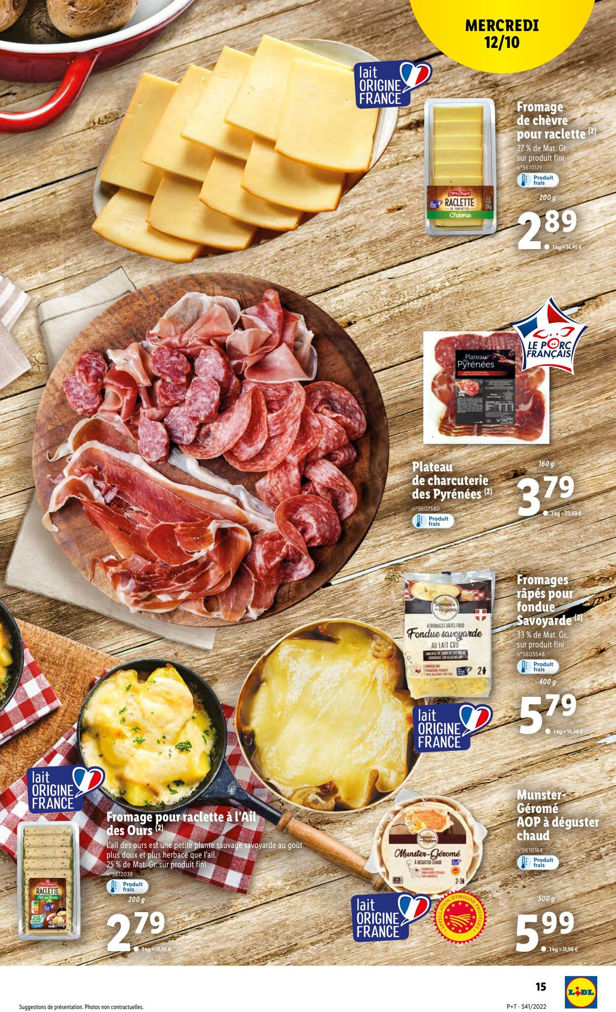 Catalogue Lidl 12.10.2022 - 18.10.2022