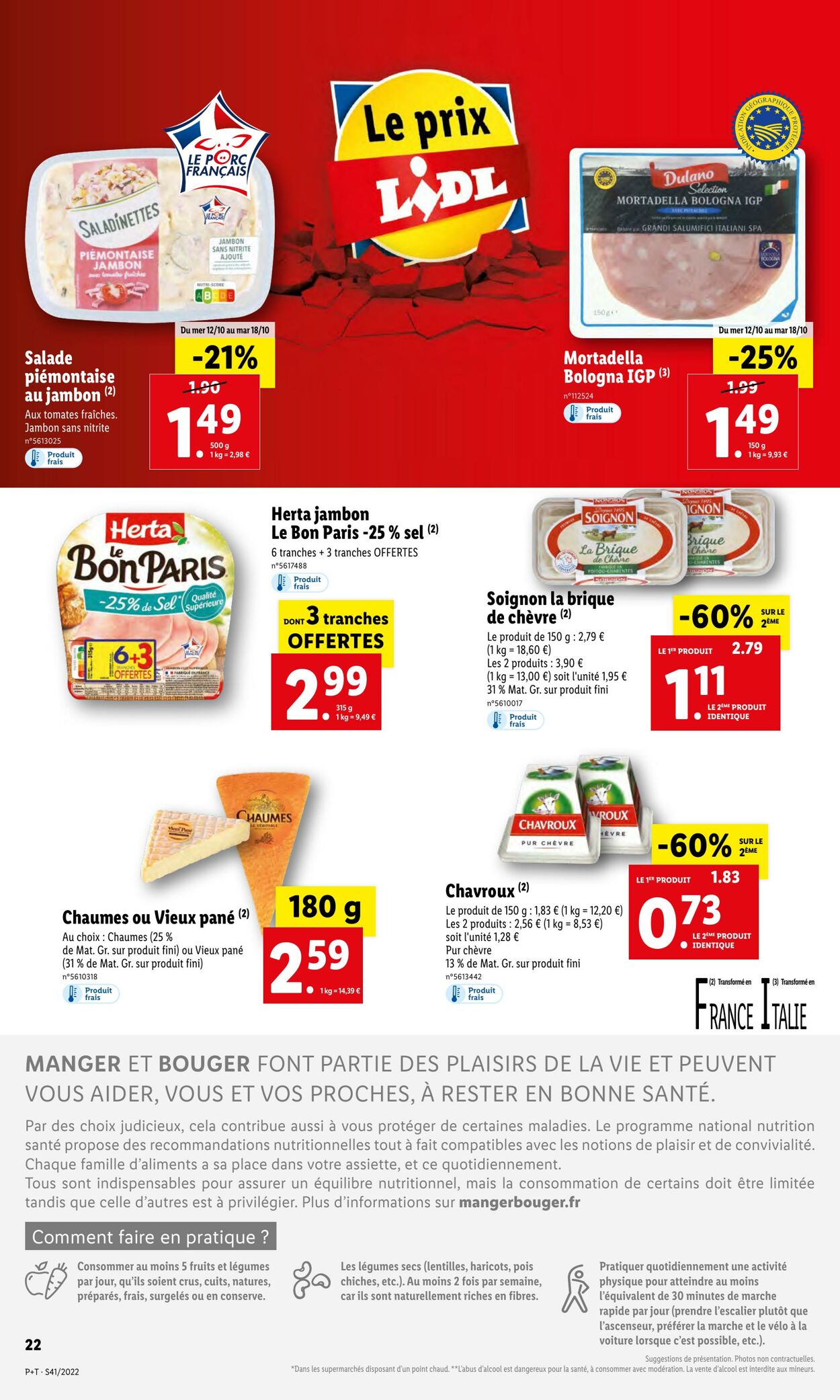 Catalogue Lidl 12.10.2022 - 18.10.2022