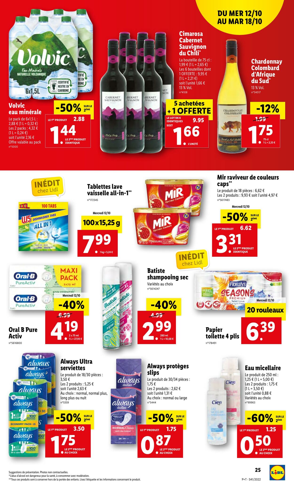 Catalogue Lidl 12.10.2022 - 18.10.2022