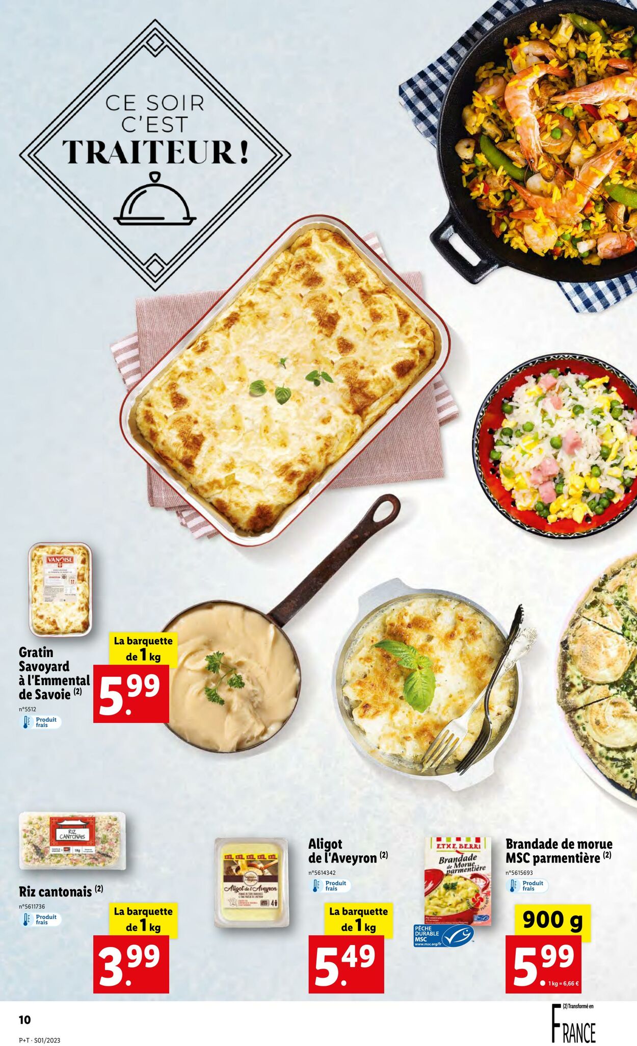 Catalogue Lidl 04.01.2023 - 10.01.2023