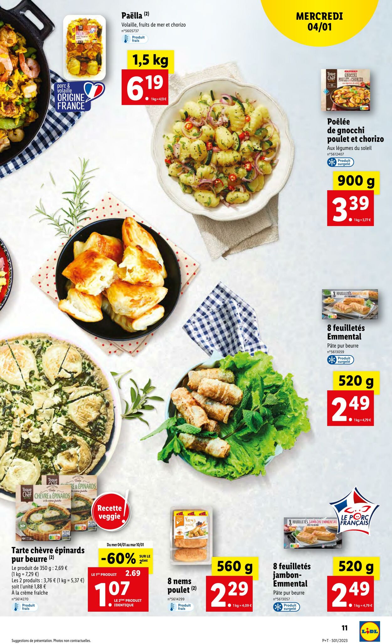 Catalogue Lidl 04.01.2023 - 10.01.2023