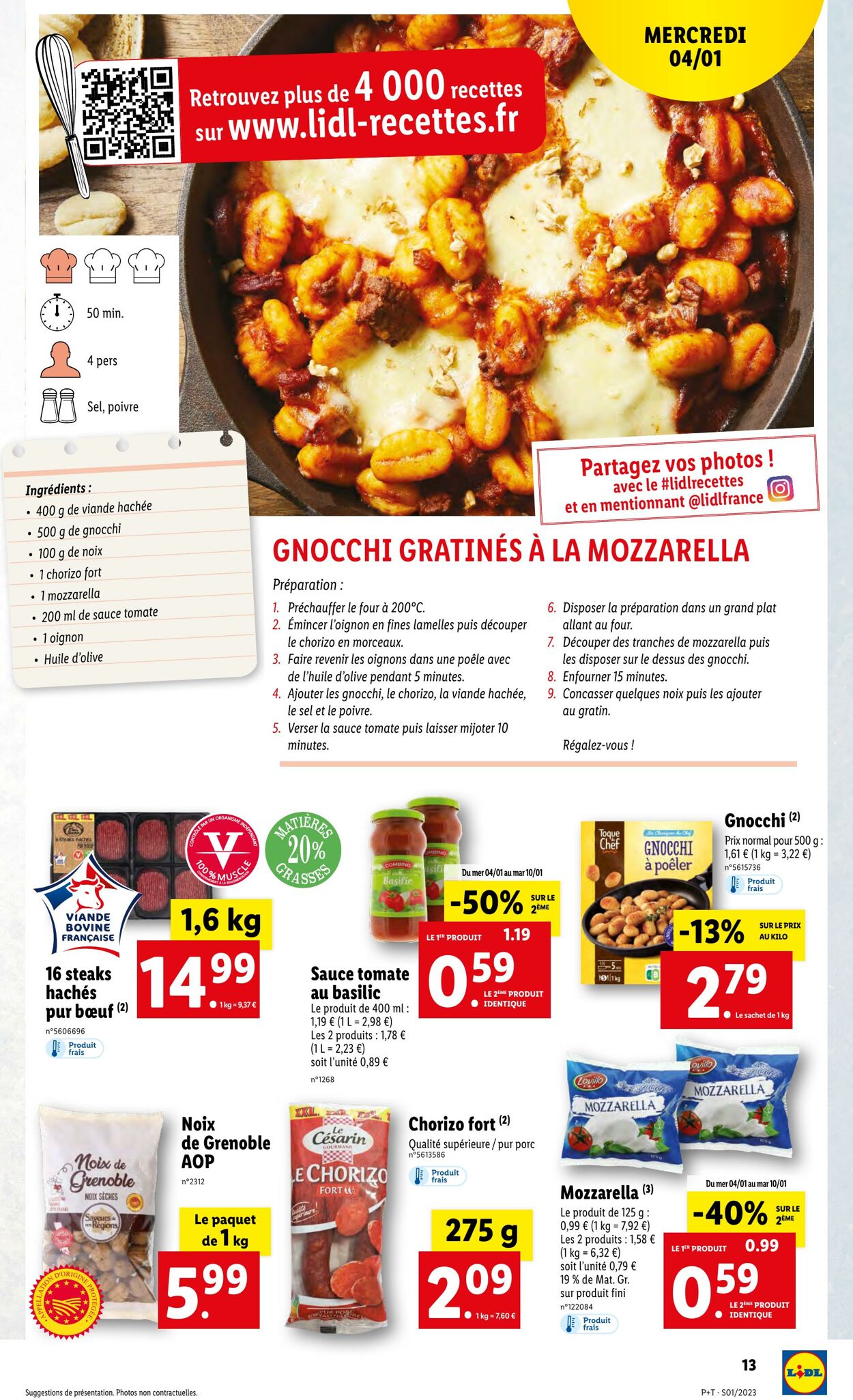 Catalogue Lidl 04.01.2023 - 10.01.2023