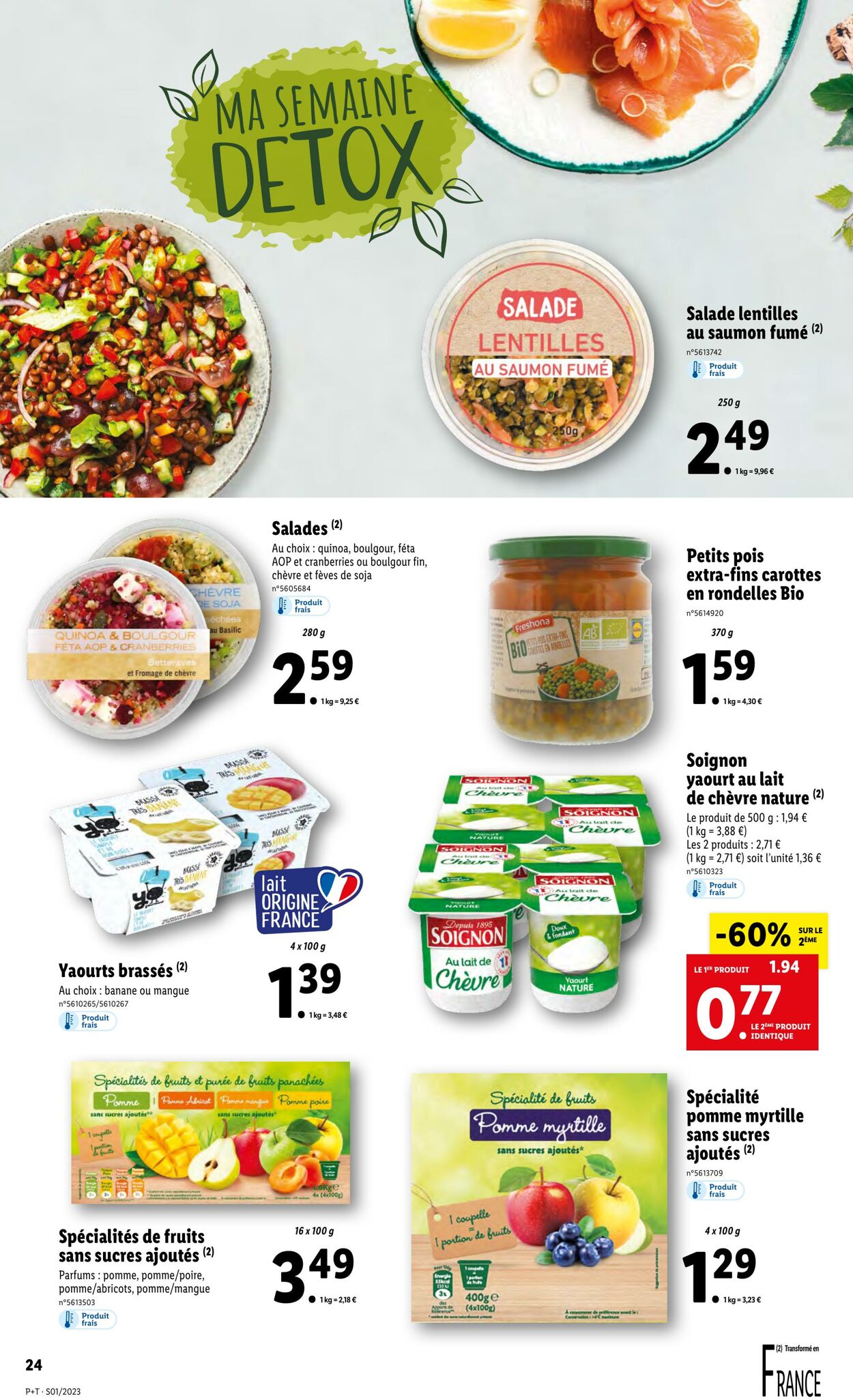 Catalogue Lidl 04.01.2023 - 10.01.2023